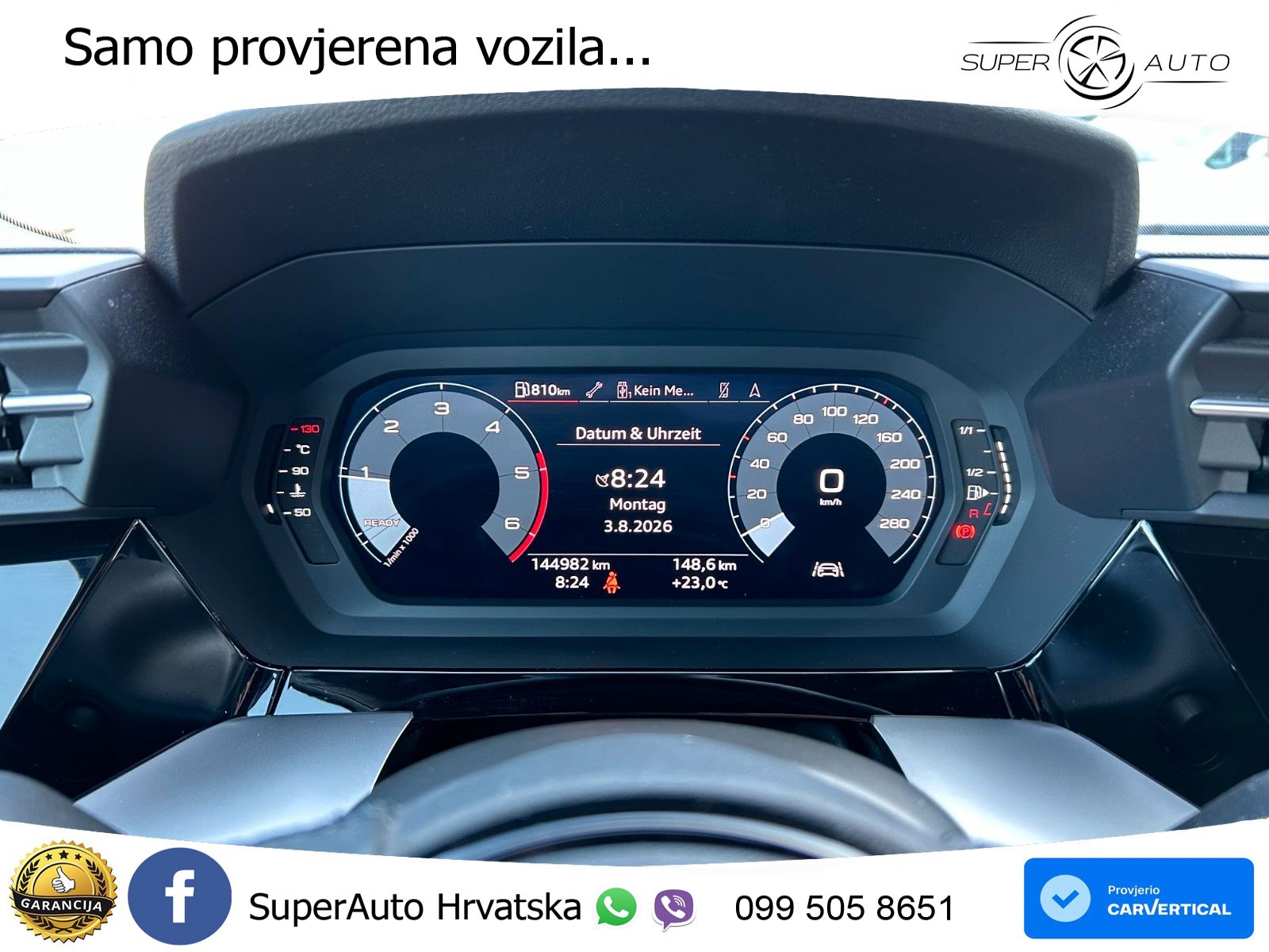 Audi A3 35 TDI (150 KS) S line