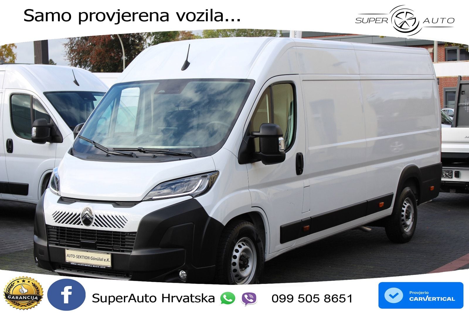 Citroën Jumper 35 L4H2 140 *ACC*LED*Klima*Navi*Holz 140 KS
