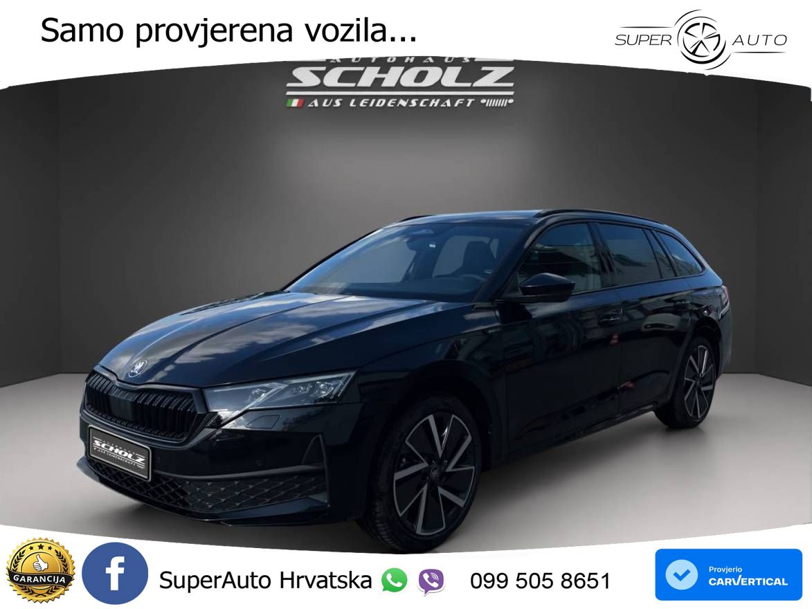 Škoda Octavia Combi 2.0 TDI (150 KS) DSG SportLine
