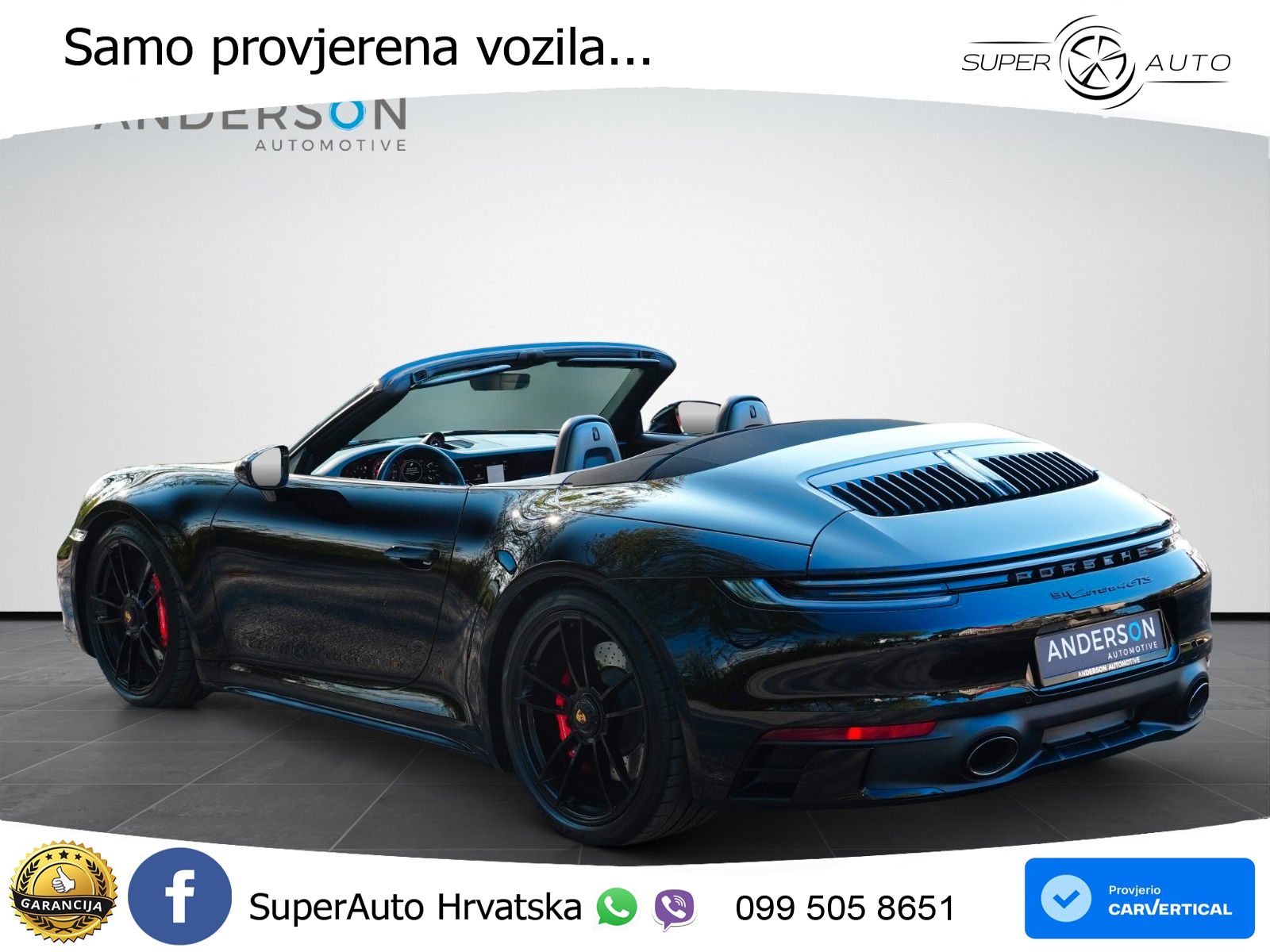 Porsche 911 Carrera 4 GTS Cabriolet 3.0 (480 KS) PDK MATRIX+GR SJED+KAM