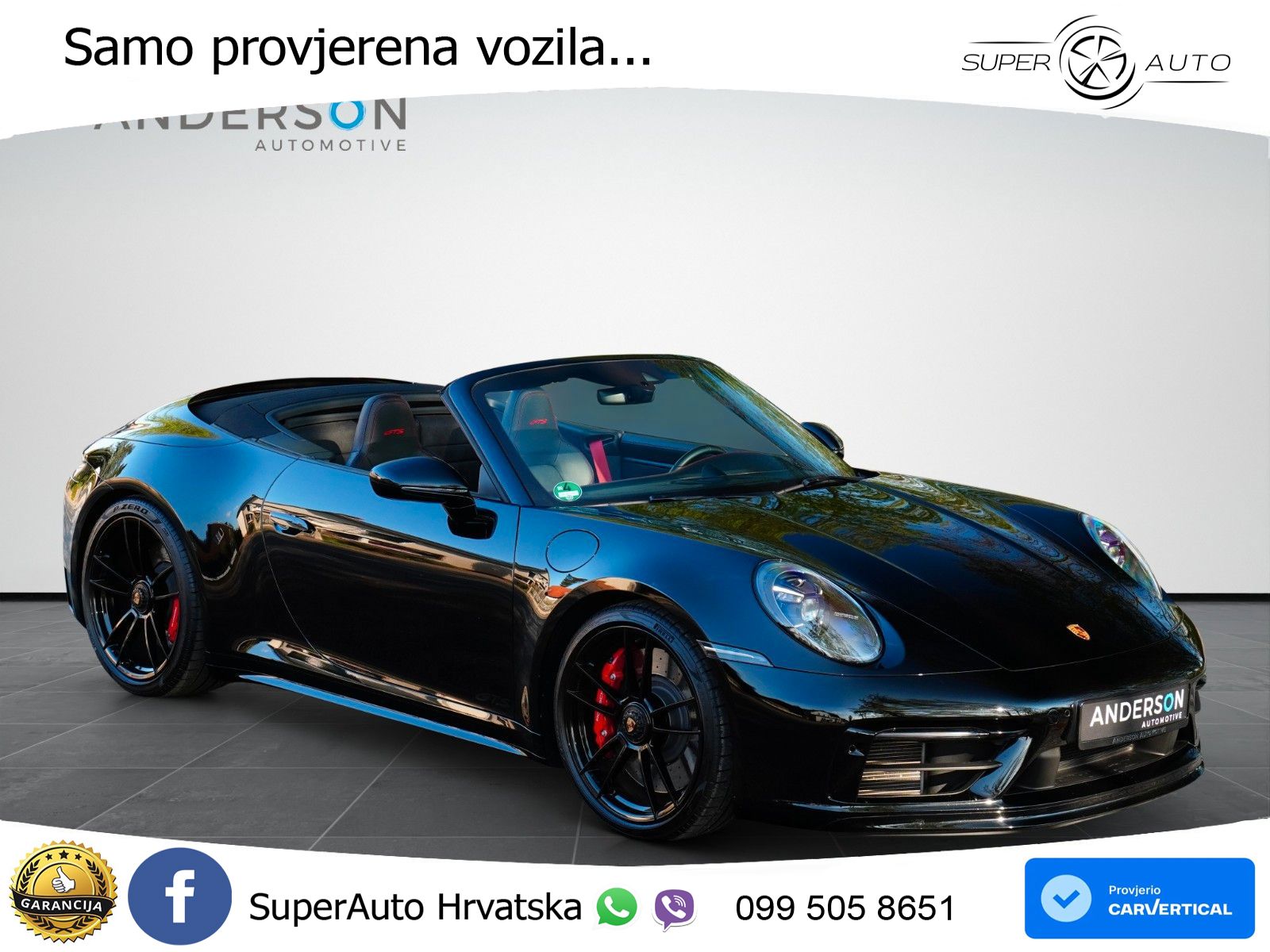 Porsche 911 Carrera 4 GTS Cabriolet 3.0 (480 KS) PDK MATRIX+GR SJED+KAM