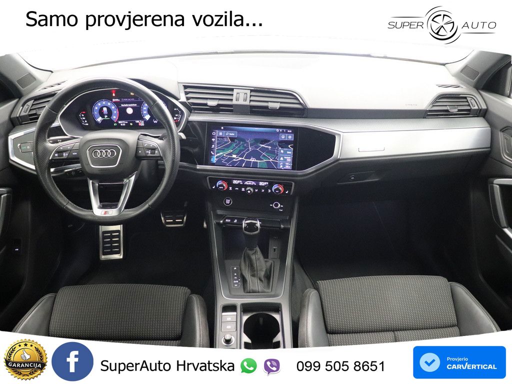 Audi Q3 35 TFSI (150 KS) S tronic S line LED+GR SJED+ACC