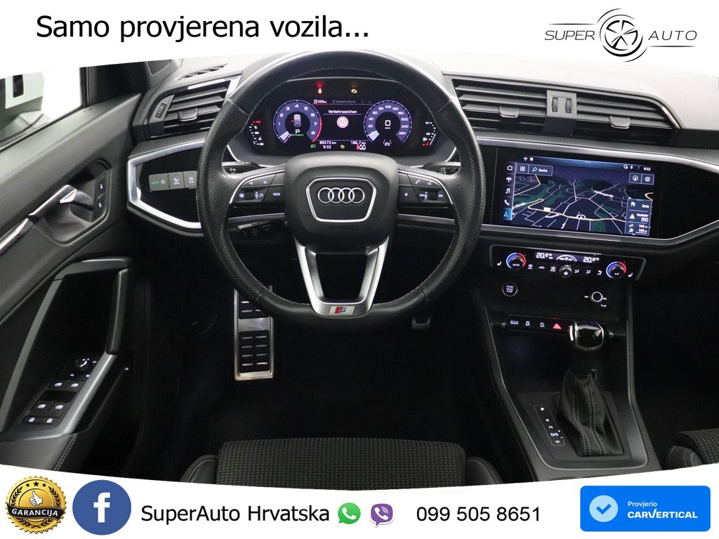Audi Q3 35 TFSI (150 KS) S tronic S line LED+GR SJED+ACC