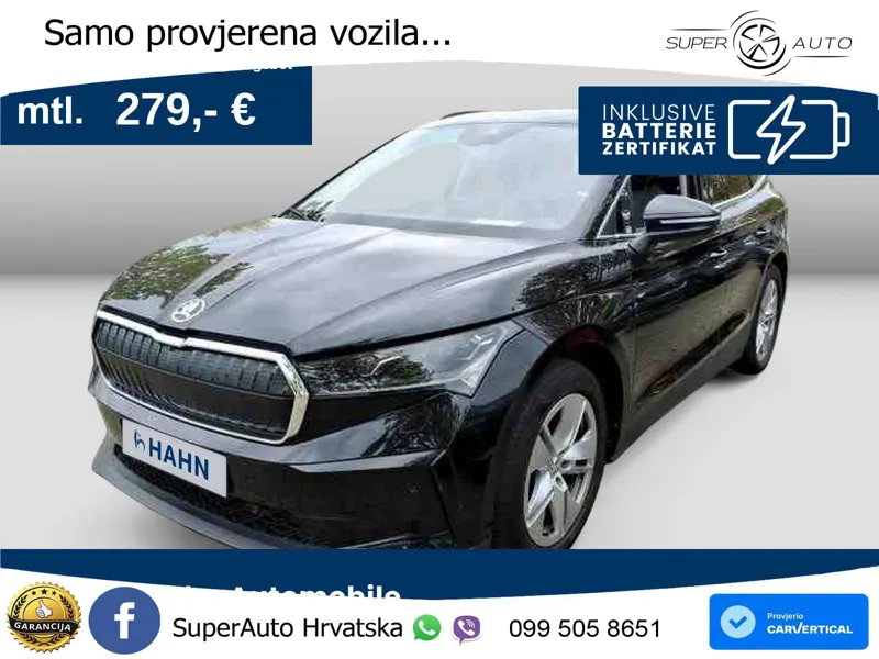 Škoda Enyaq iV 80 82 kWh (204 KS) LED+GR SJED+ACC