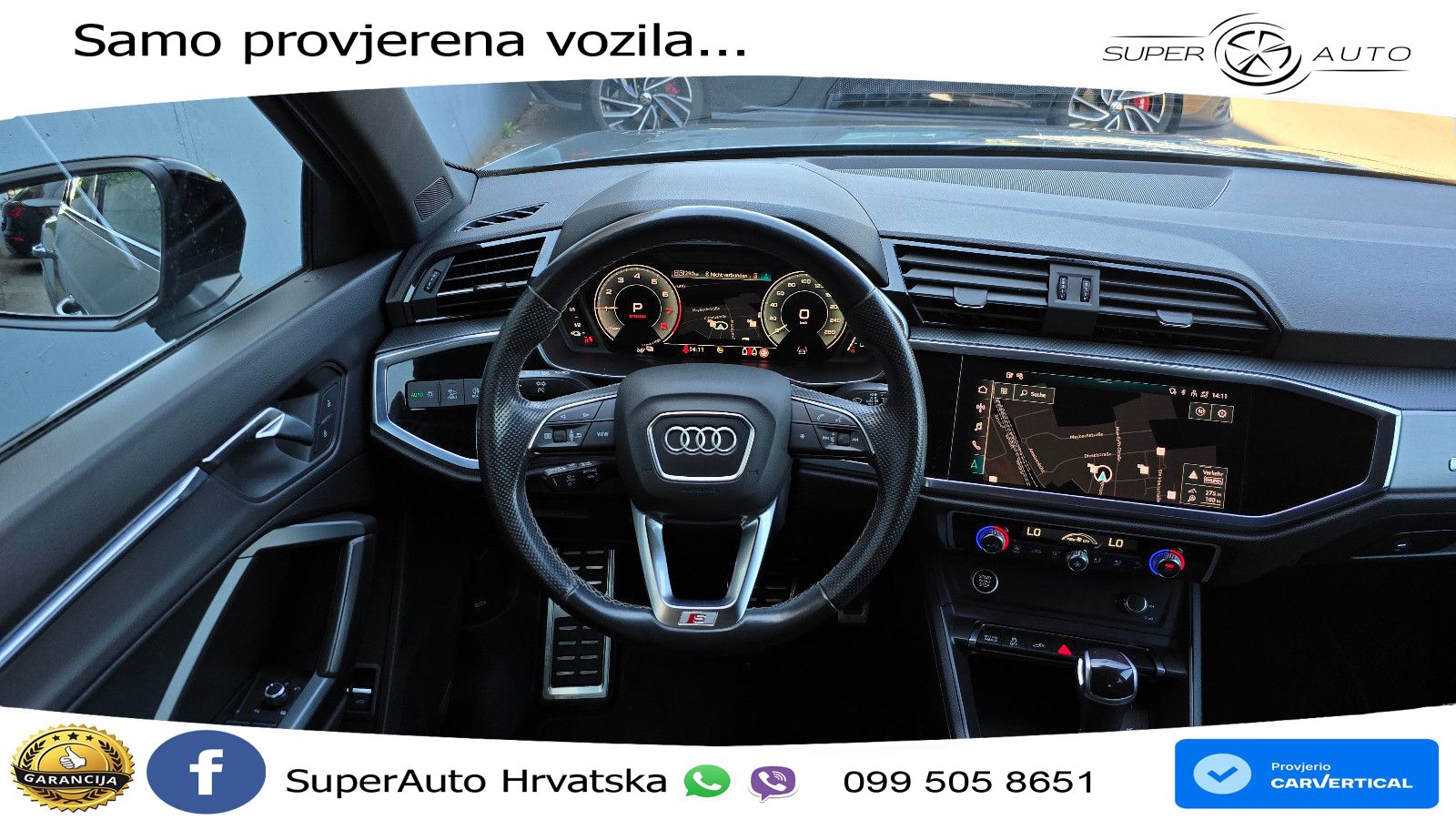 Audi Q3 45 TFSIe (245 KS) S tronic S line LED+ACC