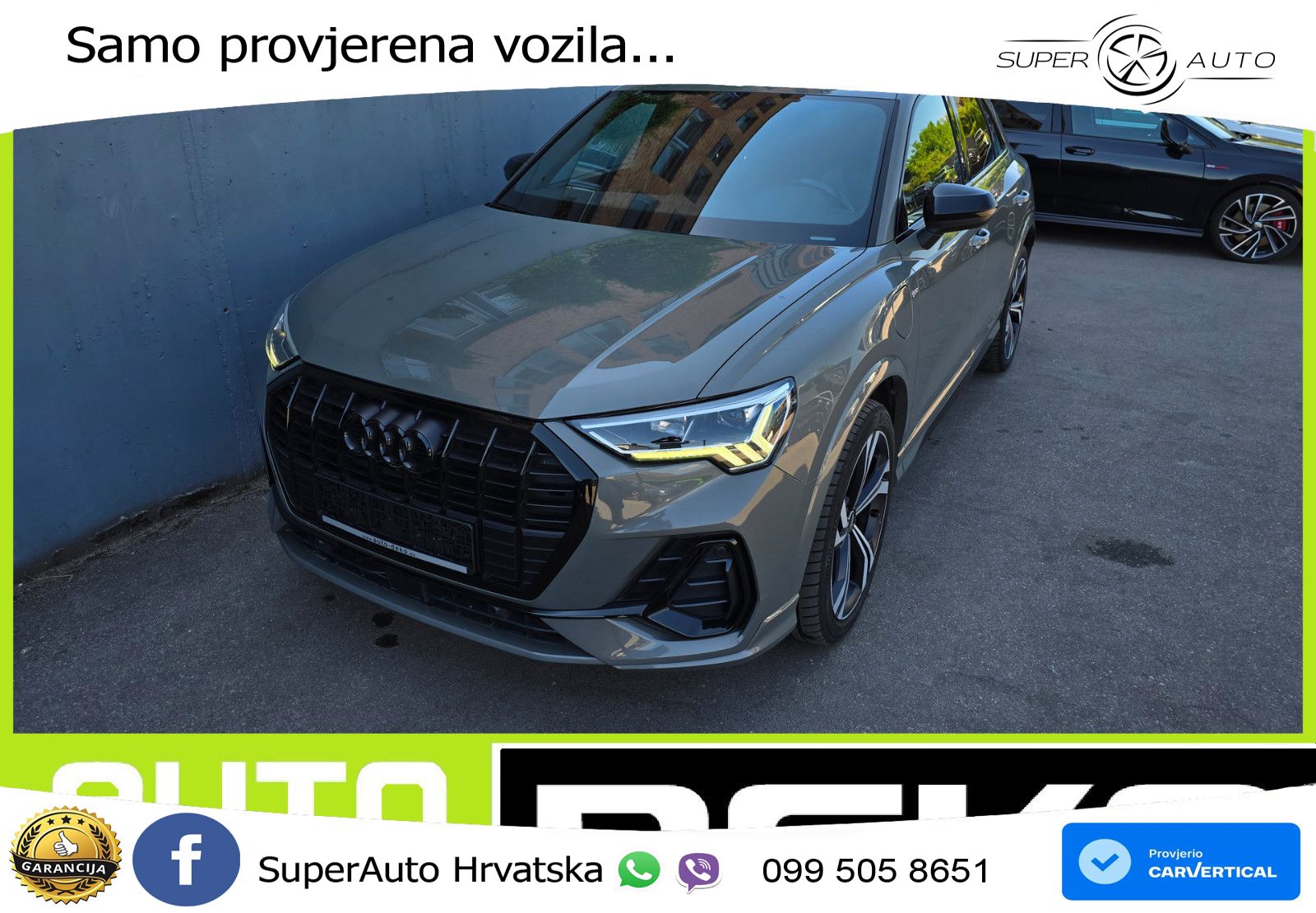 Audi Q3 45 TFSIe (245 KS) S tronic S line LED+ACC