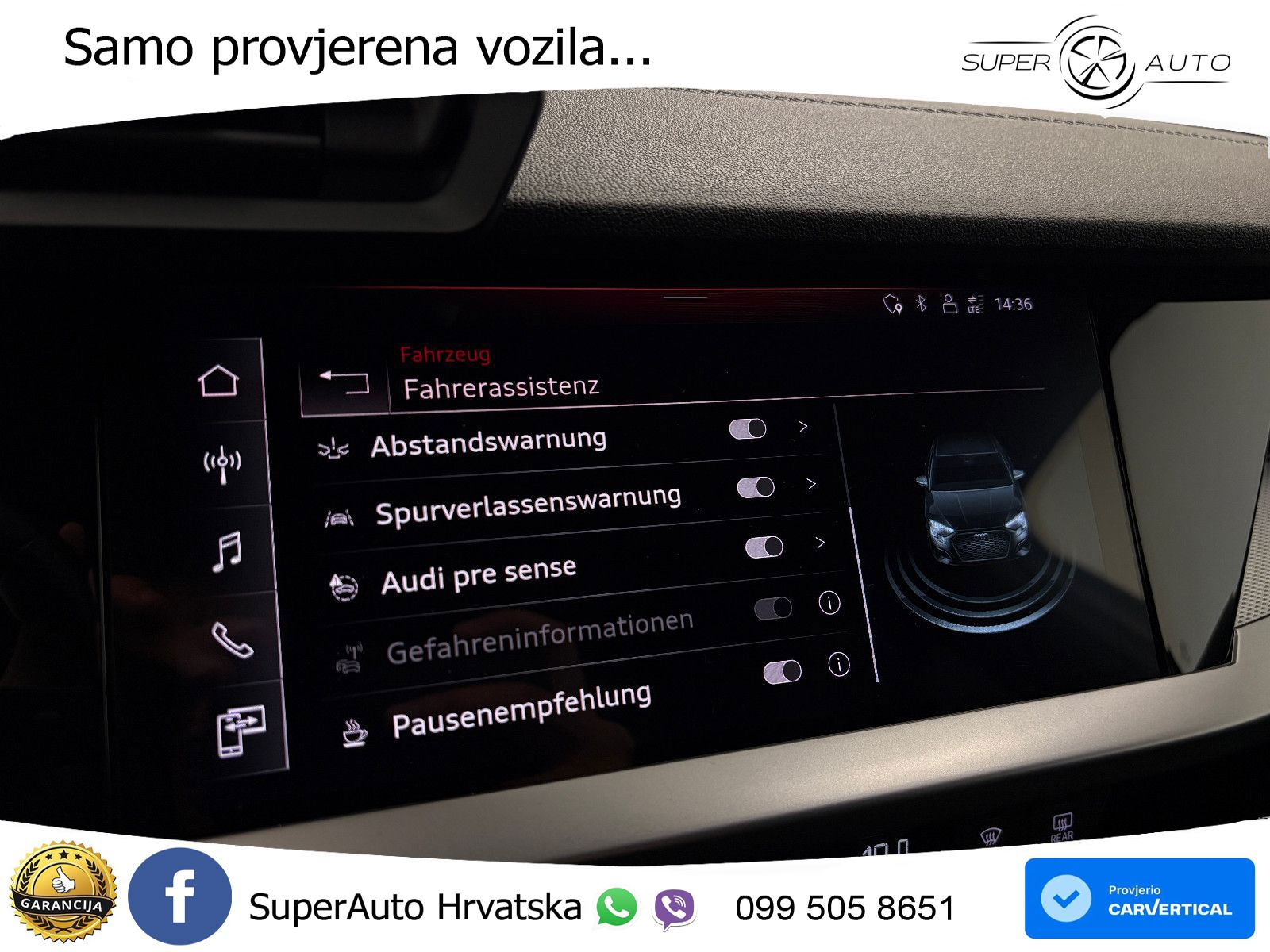 Audi A3 Limuzina 35 TFSI (150 KS) S tronic S line LED+GR SJED+ACC