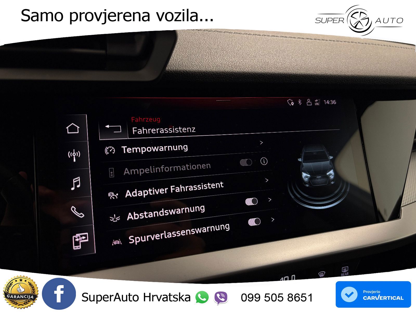 Audi A3 Limuzina 35 TFSI (150 KS) S tronic S line LED+GR SJED+ACC