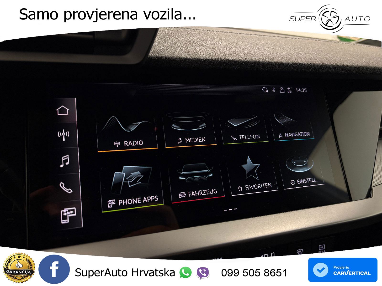 Audi A3 Limuzina 35 TFSI (150 KS) S tronic S line LED+GR SJED+ACC