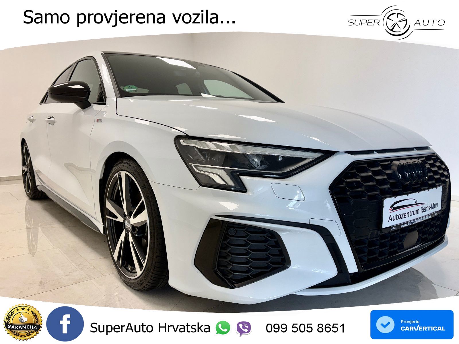 Audi A3 Limuzina 35 TFSI (150 KS) S tronic S line LED+GR SJED+ACC