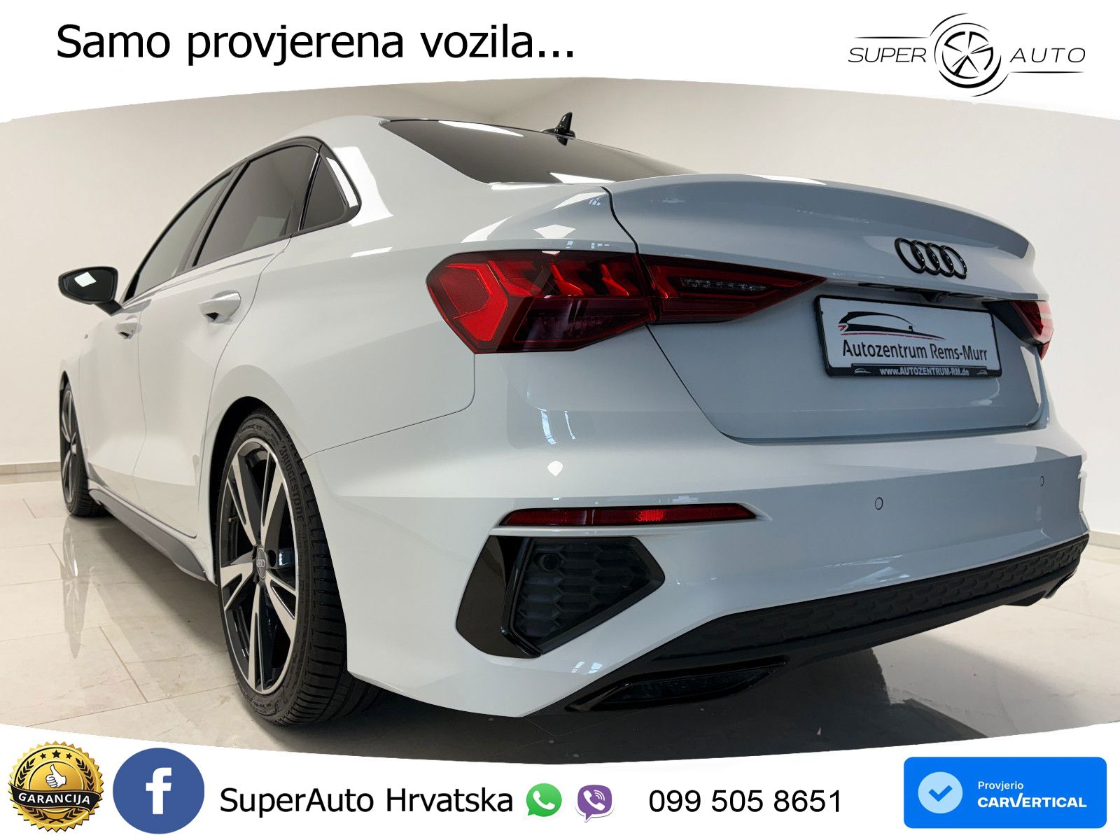 Audi A3 Limuzina 35 TFSI (150 KS) S tronic S line LED+GR SJED+ACC