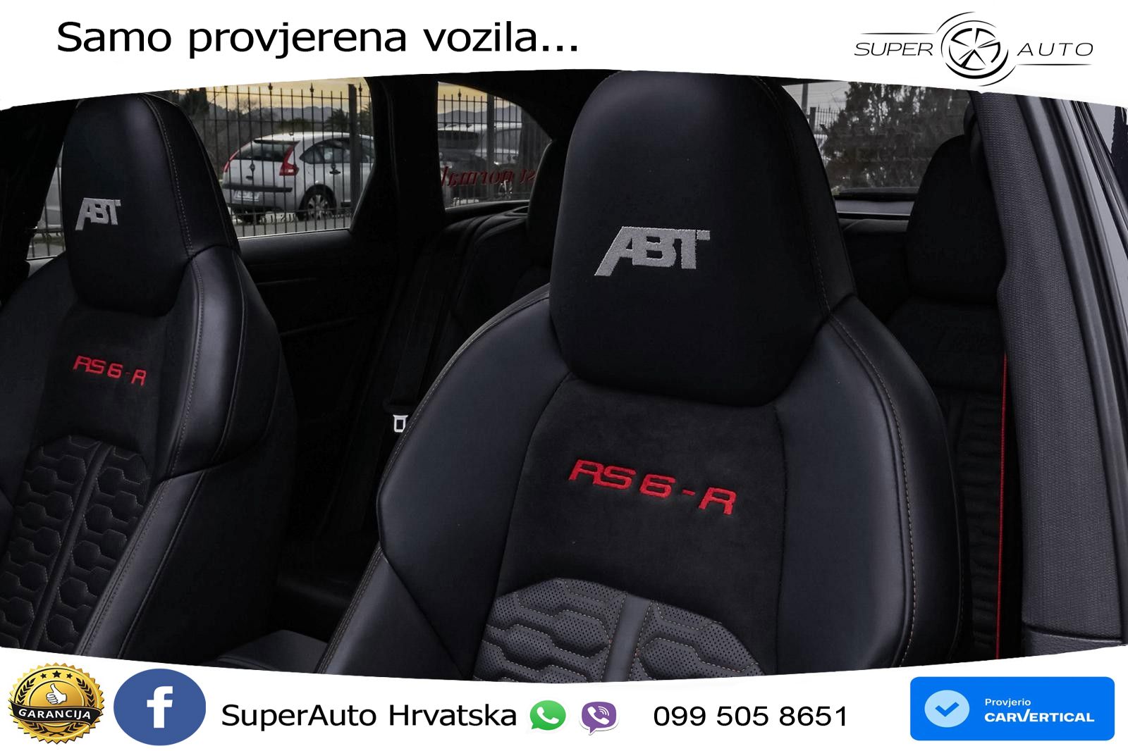 Audi RS6 Avant 4.0 TFSI V8 (600 KS) quattro Tiptronic ABT LED+GR SJED+ACC