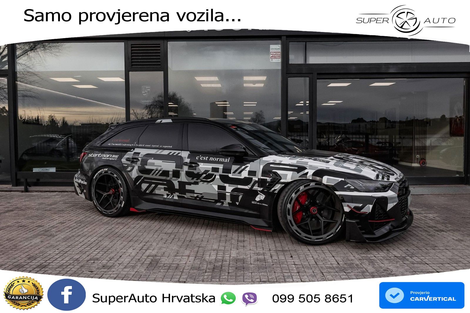 Audi RS6 Avant 4.0 TFSI V8 (600 KS) quattro Tiptronic ABT LED+GR SJED+ACC