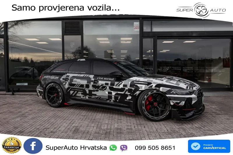 Audi RS6 Avant 4.0 TFSI V8 (600 KS) quattro Tiptronic ABT LED+GR SJED+ACC