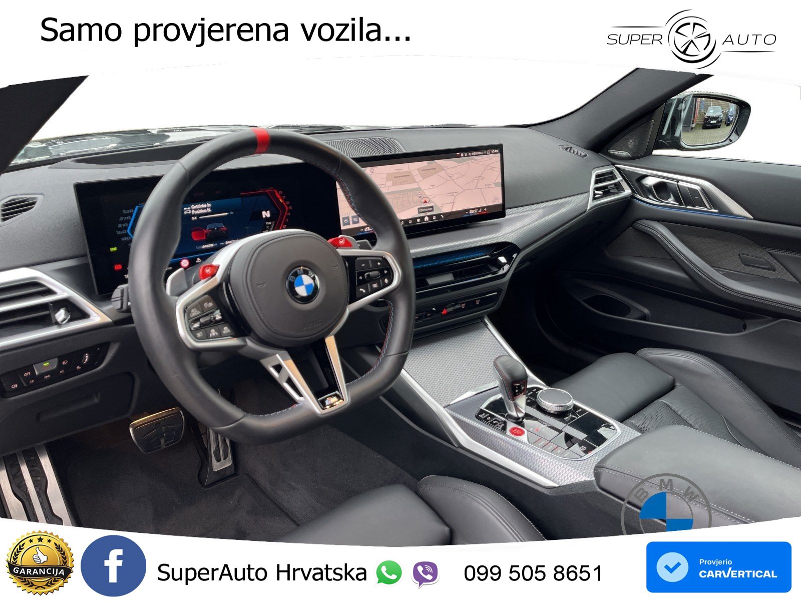 BMW M4 Competition 3.0 (510 KS) Steptronic LED+GR SJED+ACC