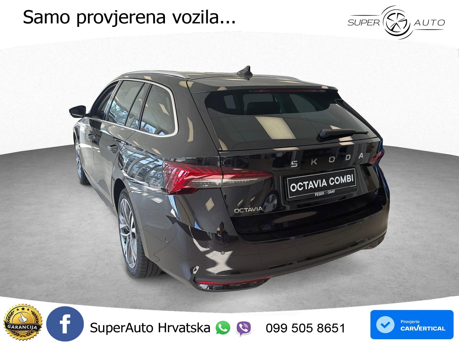 Škoda Octavia Combi 1.5 TSI (150 KS) DSG LED+GR SJED+ACC