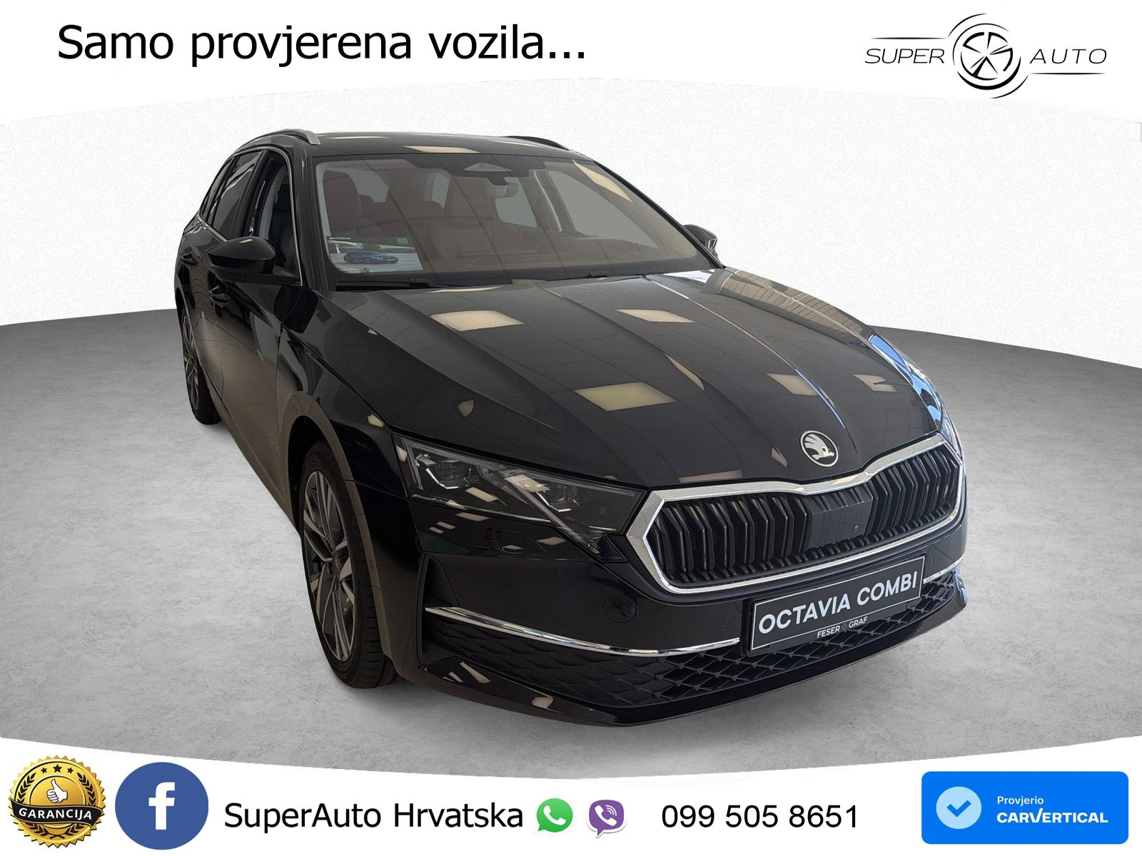 Škoda Octavia Combi 1.5 TSI (150 KS) DSG LED+GR SJED+ACC