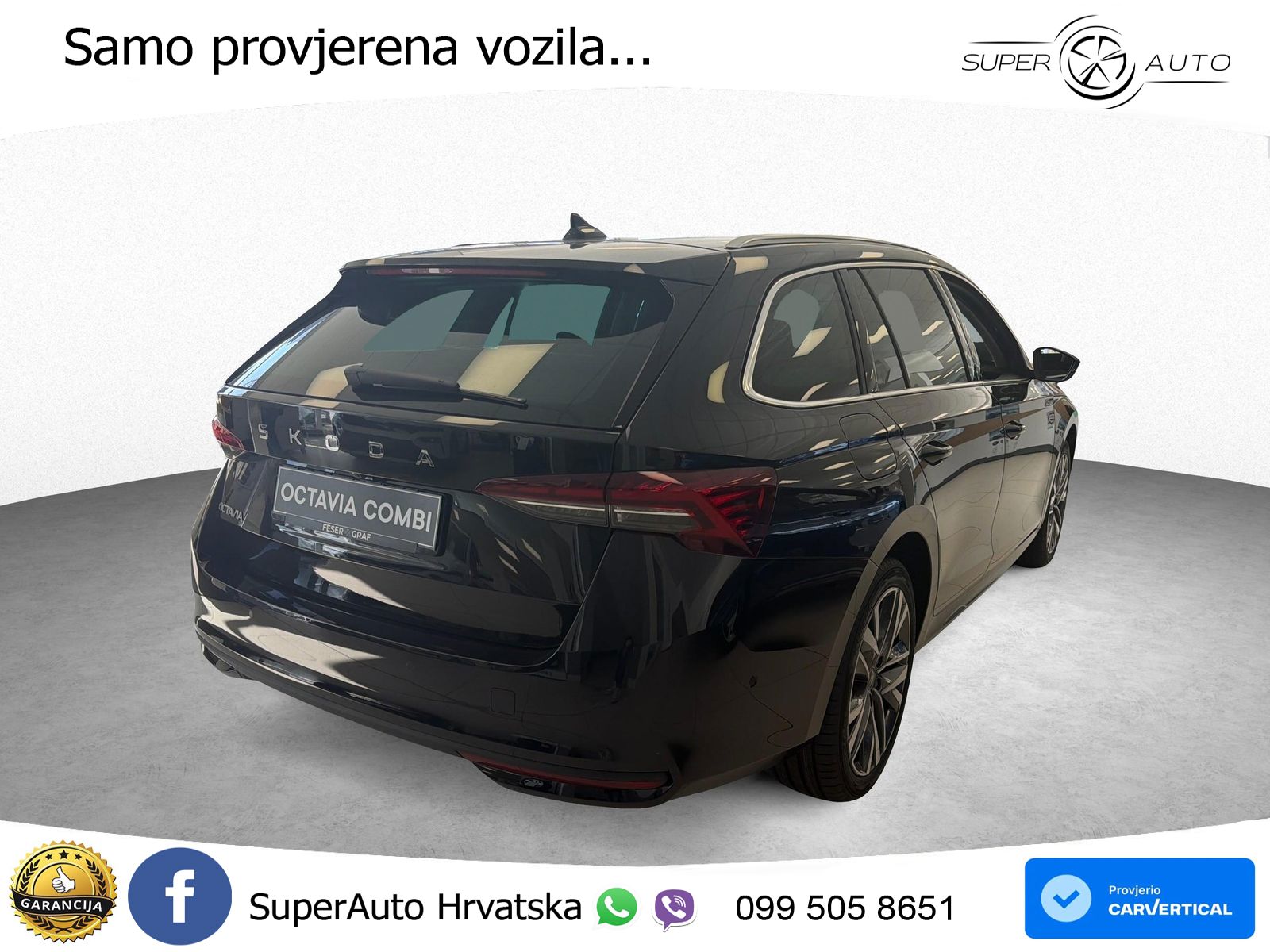 Škoda Octavia Combi 1.5 TSI (150 KS) DSG LED+GR SJED+ACC