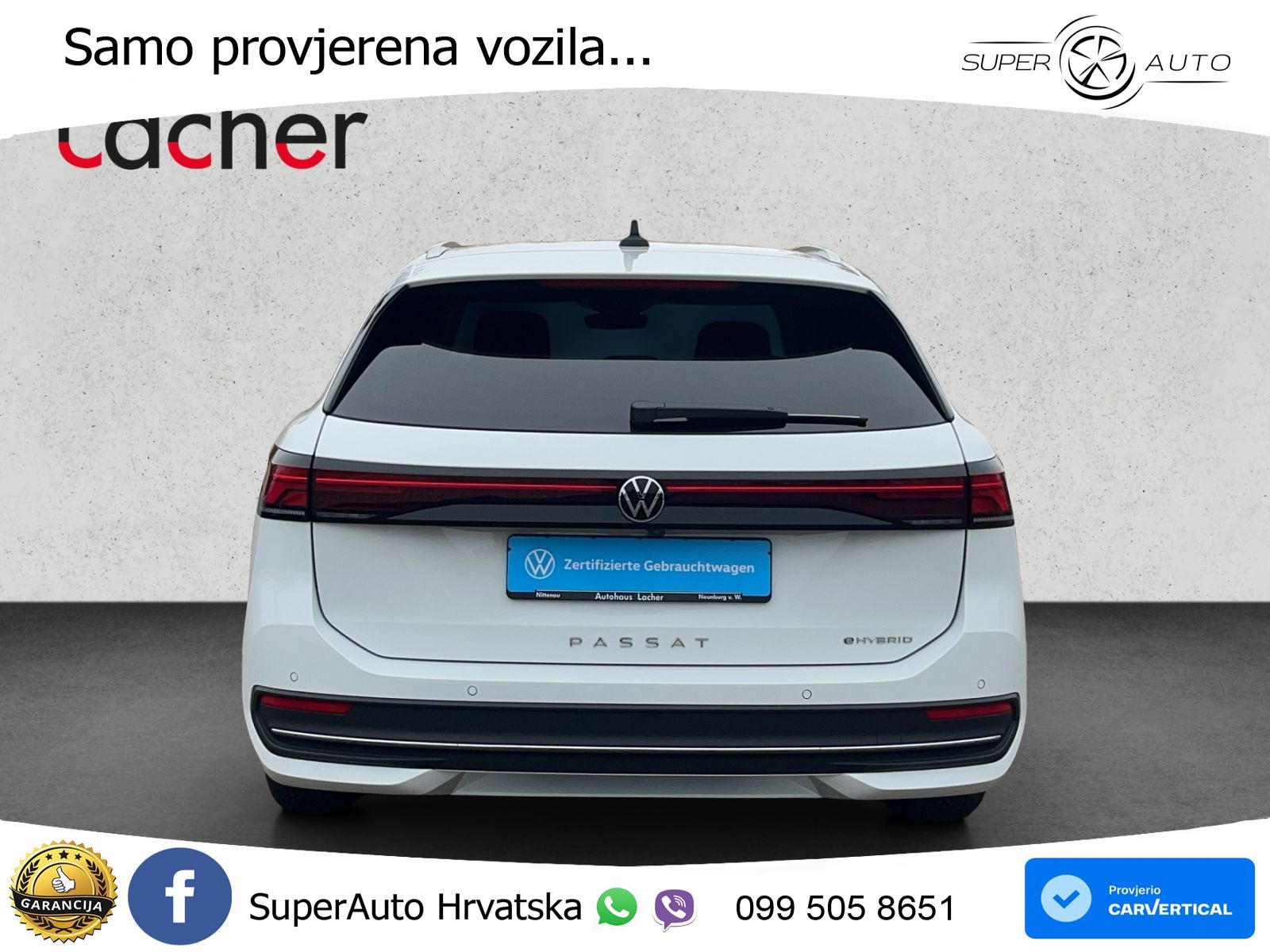 Volkswagen Passat Variant 1.5 TSI (204 KS) eHybrid DSG Business LED+GR SJED+ACC
