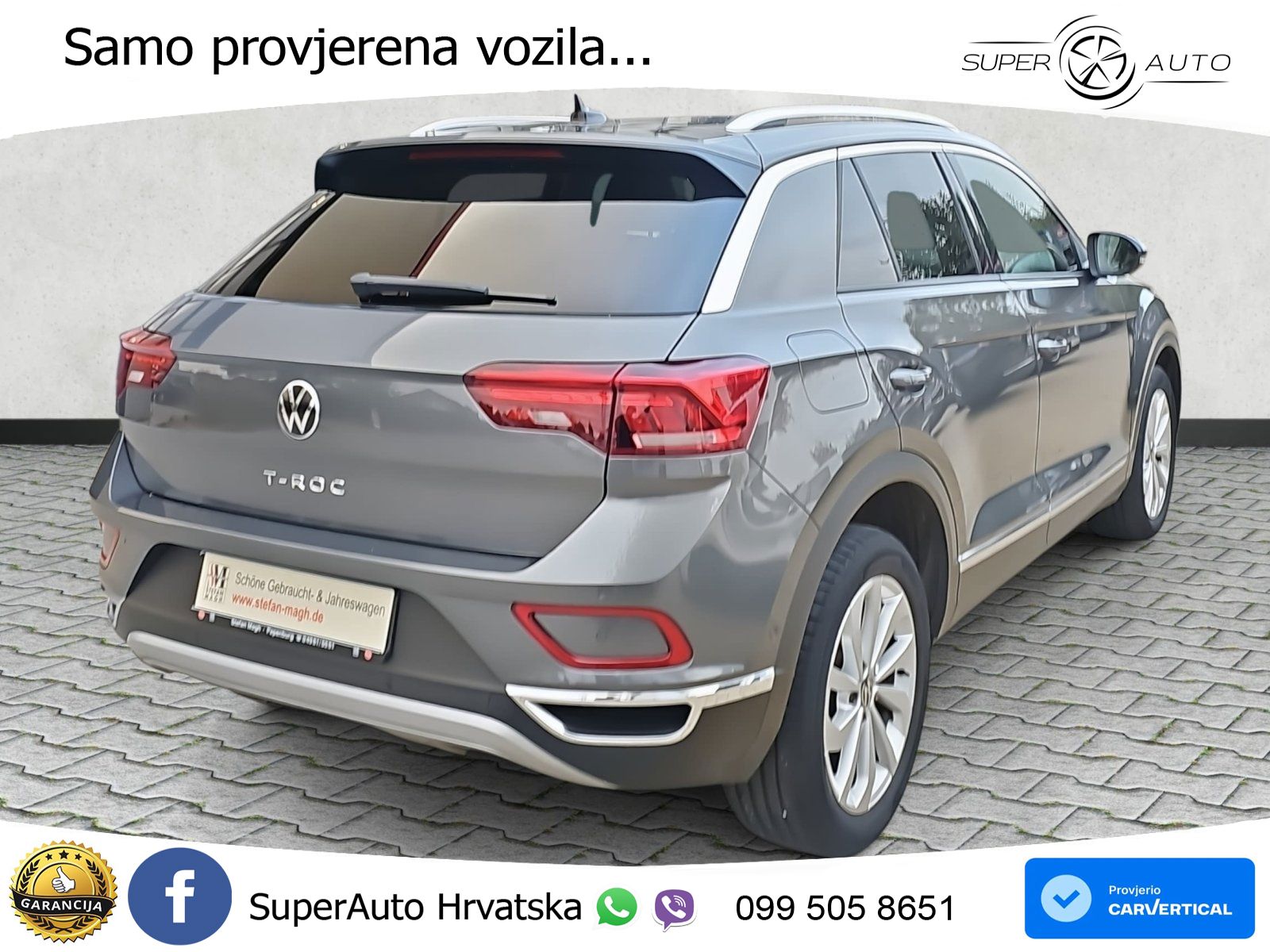Volkswagen T-Roc 1.5 TSI (150 KS) DSG LED+GR SJED+ACC