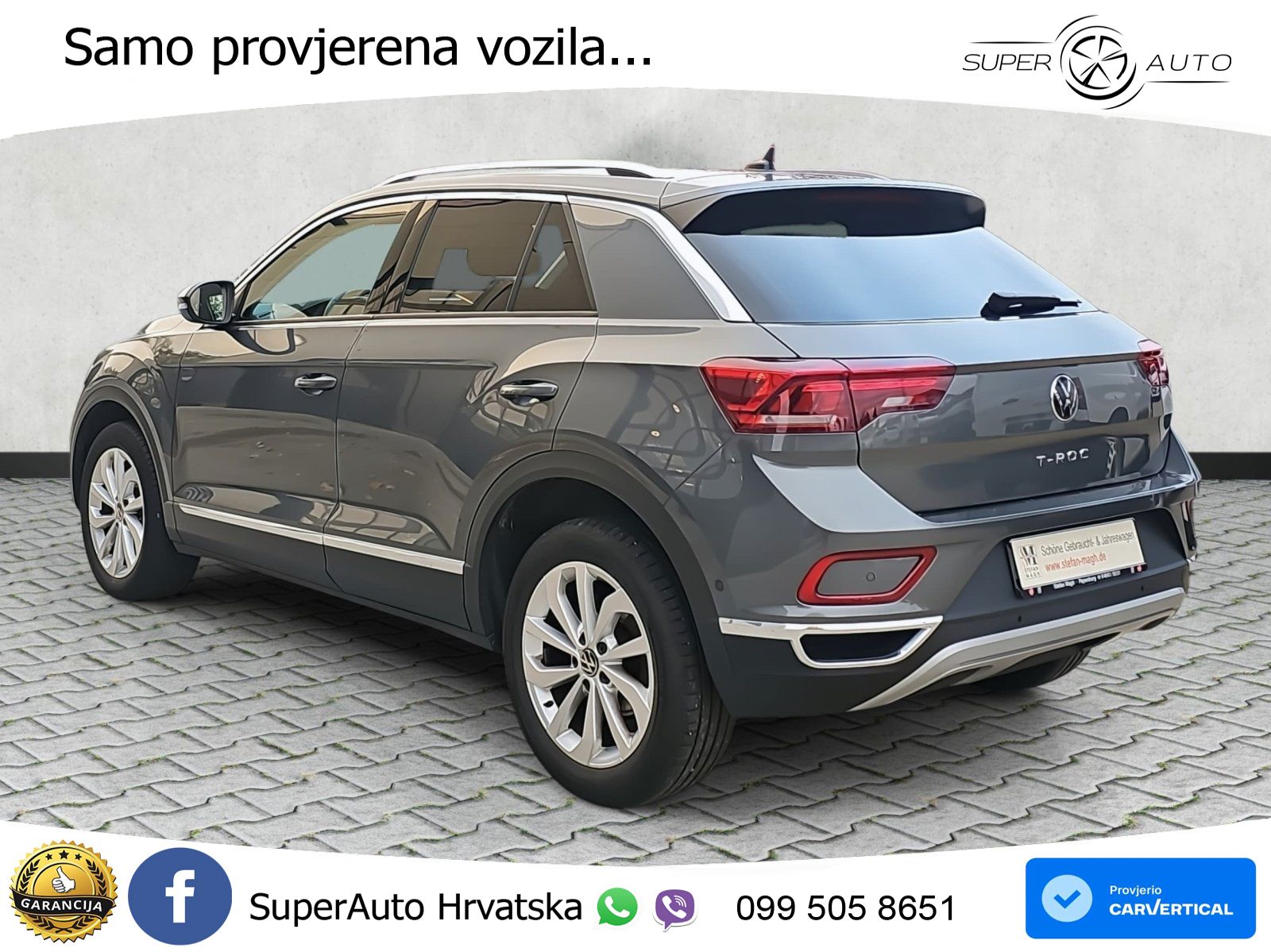 Volkswagen T-Roc 1.5 TSI (150 KS) DSG LED+GR SJED+ACC