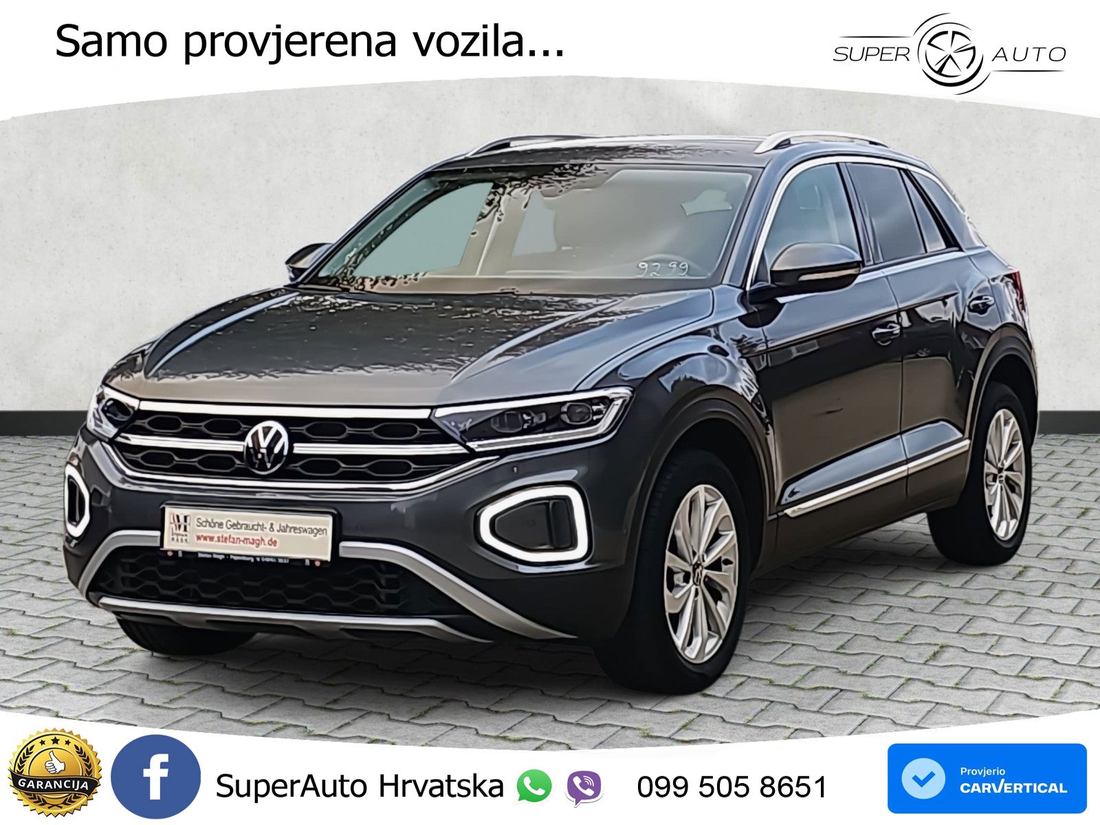 Volkswagen T-Roc 1.5 TSI (150 KS) DSG LED+GR SJED+ACC