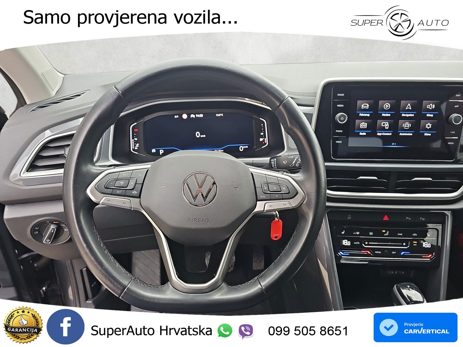 Volkswagen T-Roc 1.5 TSI (150 KS) DSG LED+GR SJED+ACC