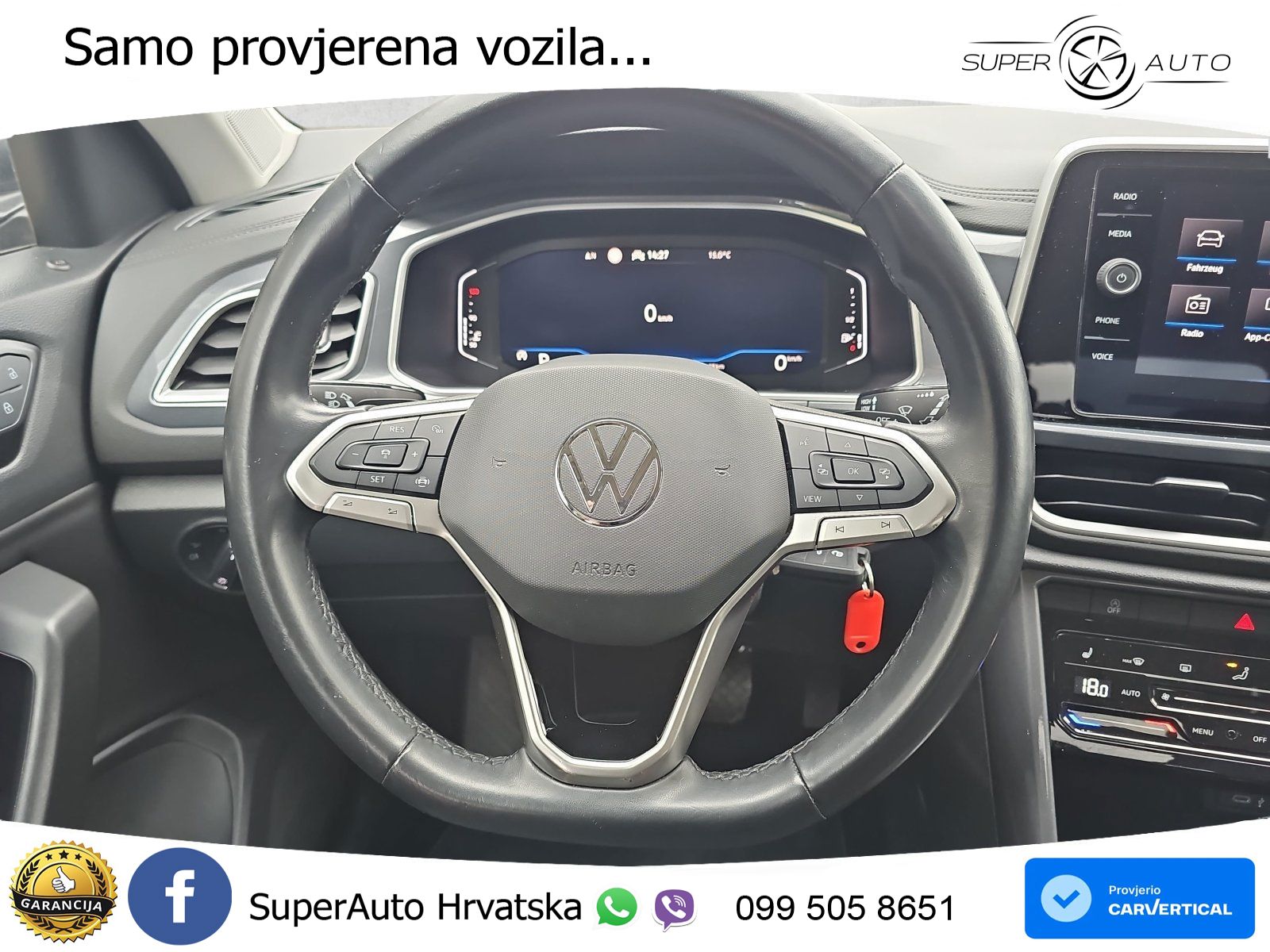 Volkswagen T-Roc 1.5 TSI (150 KS) DSG LED+GR SJED+ACC