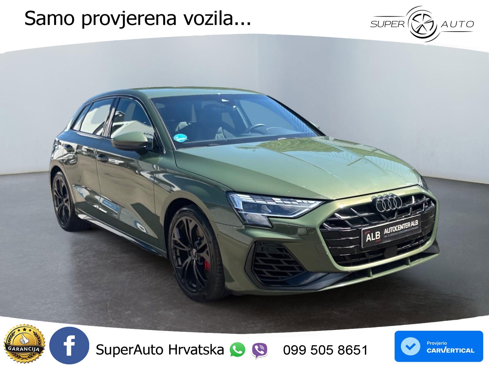 Audi S3 2.0 TFSI (333 KS) quattro S tronic LED+GR SJED+ACC