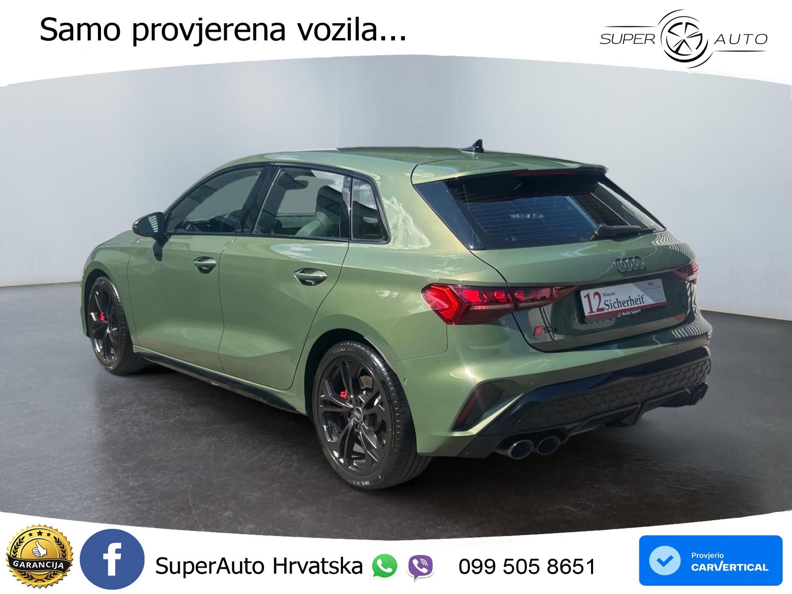 Audi S3 2.0 TFSI (333 KS) quattro S tronic LED+GR SJED+ACC