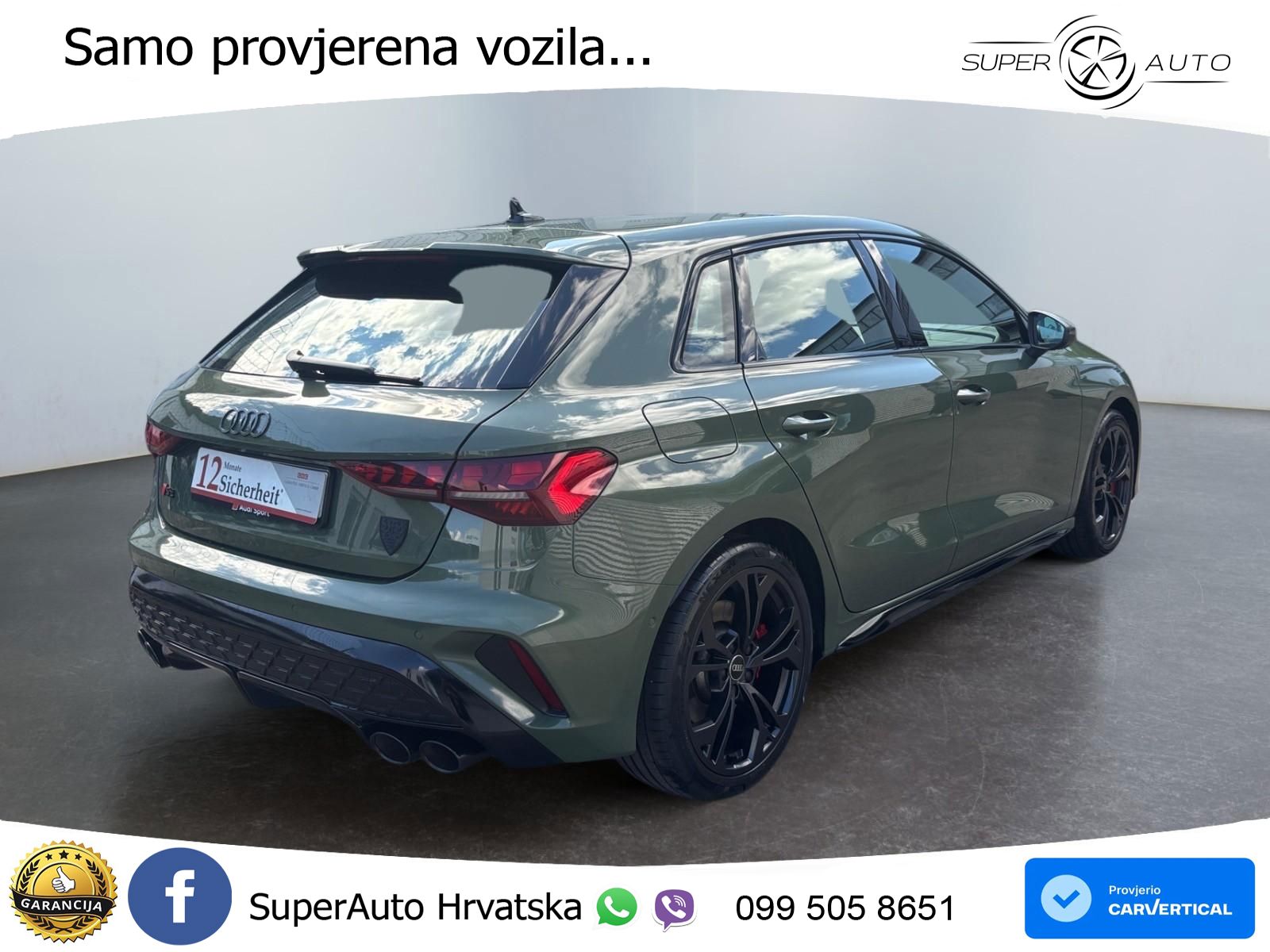 Audi S3 2.0 TFSI (333 KS) quattro S tronic LED+GR SJED+ACC