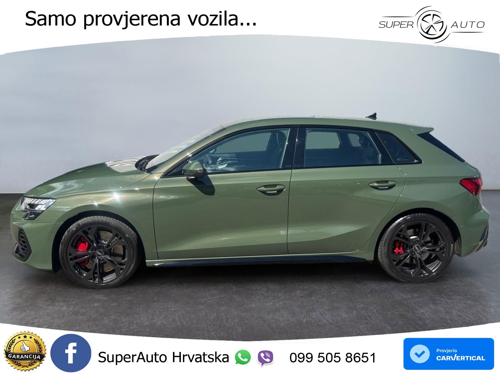 Audi S3 2.0 TFSI (333 KS) quattro S tronic LED+GR SJED+ACC