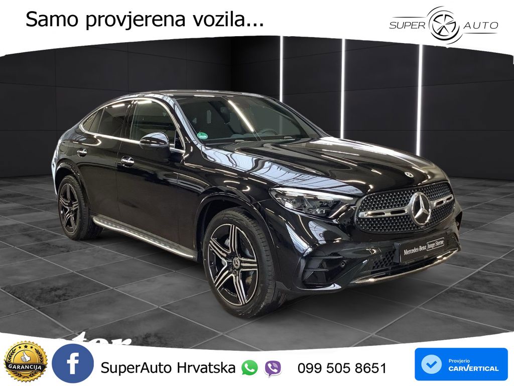 Mercedes GLC Coupe 220d (197 KS) 4MATIC 9G-TRONIC AMG LED+GR SJED+ACC