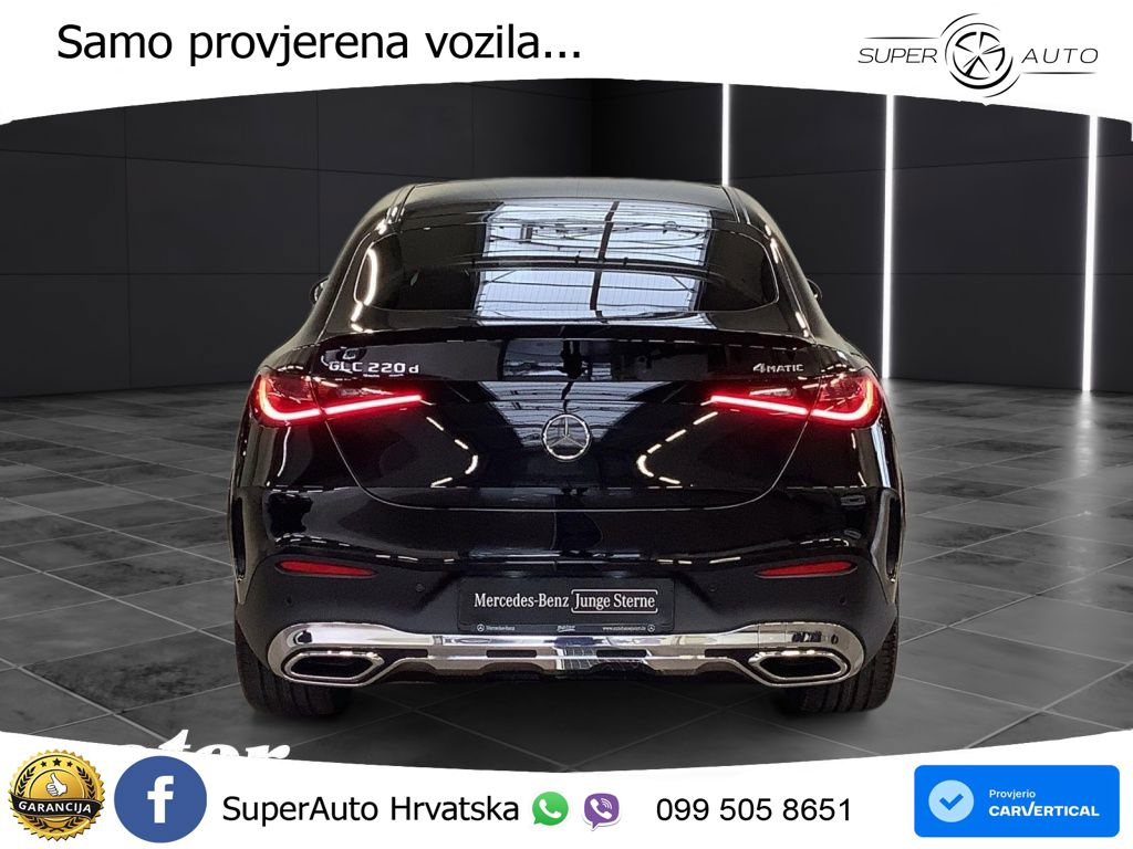 Mercedes GLC Coupe 220d (197 KS) 4MATIC 9G-TRONIC AMG LED+GR SJED+ACC