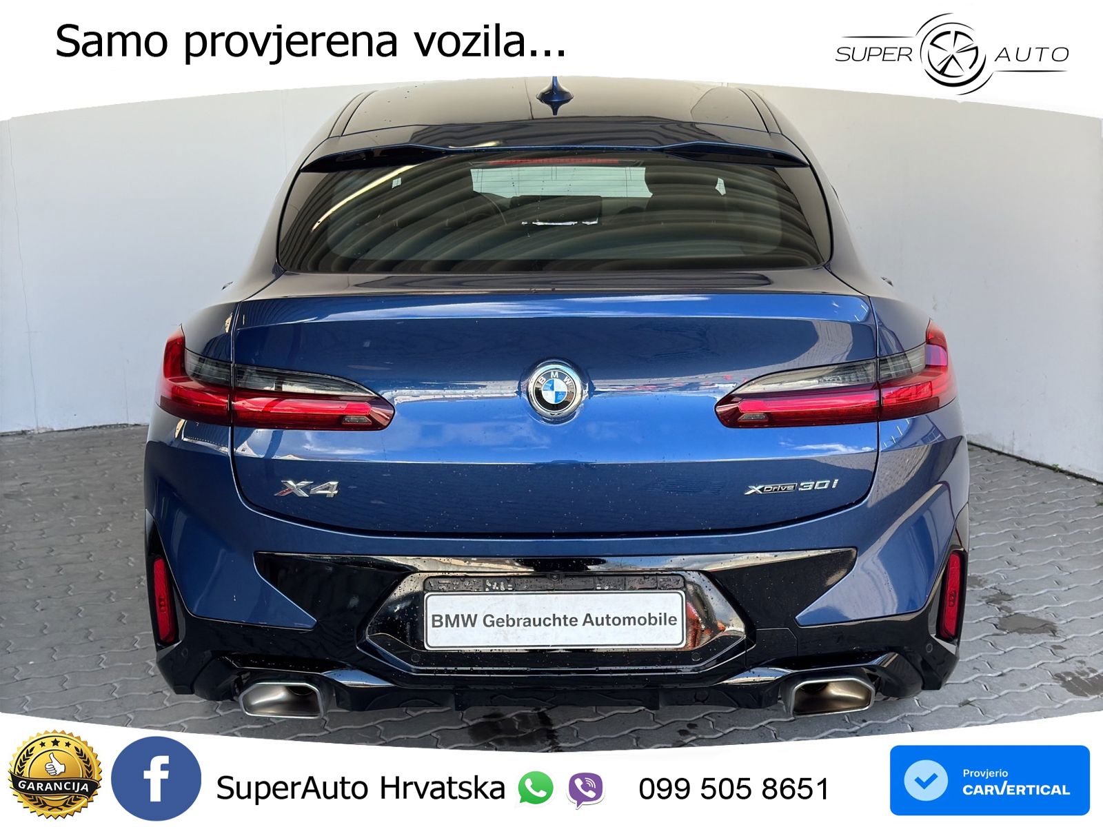 BMW X4 30i (245 KS) xDrive Steptronic M Sport