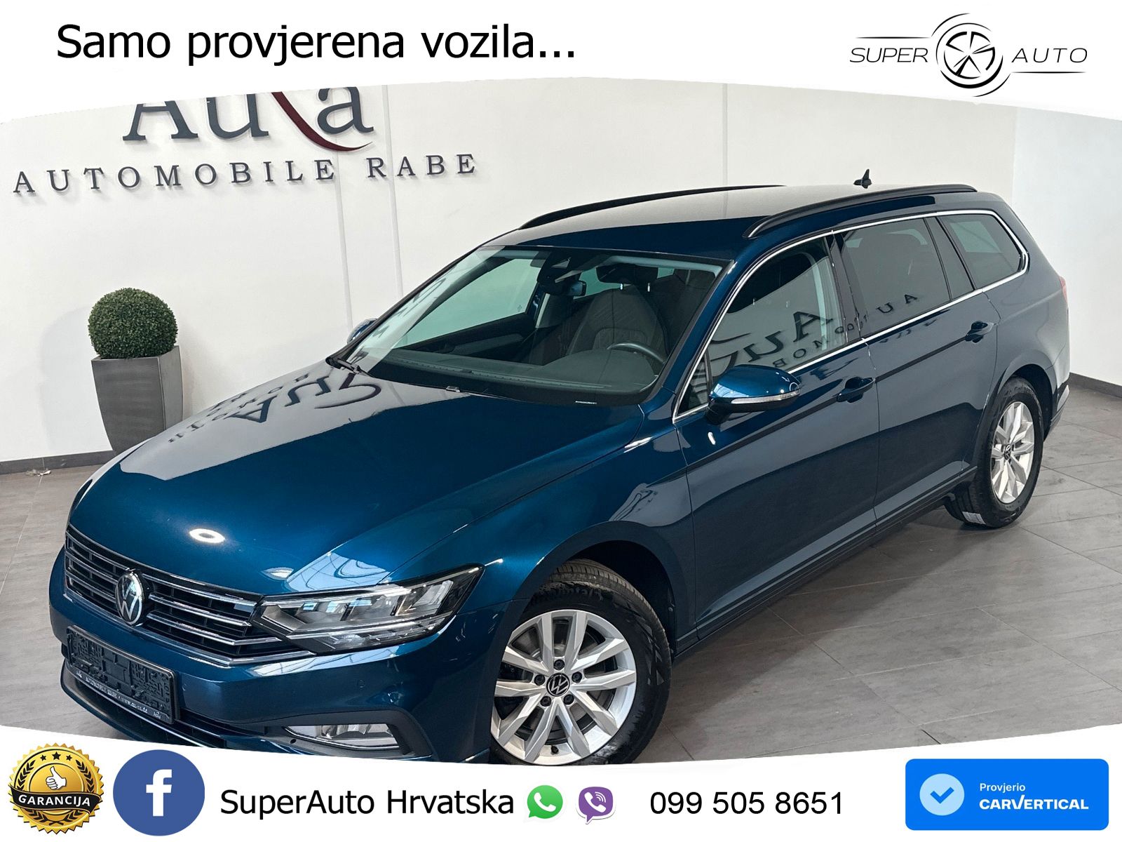 Volkswagen Passat Variant 2.0 TDI (150 KS) DSG Business LED+GR SJED+ACC