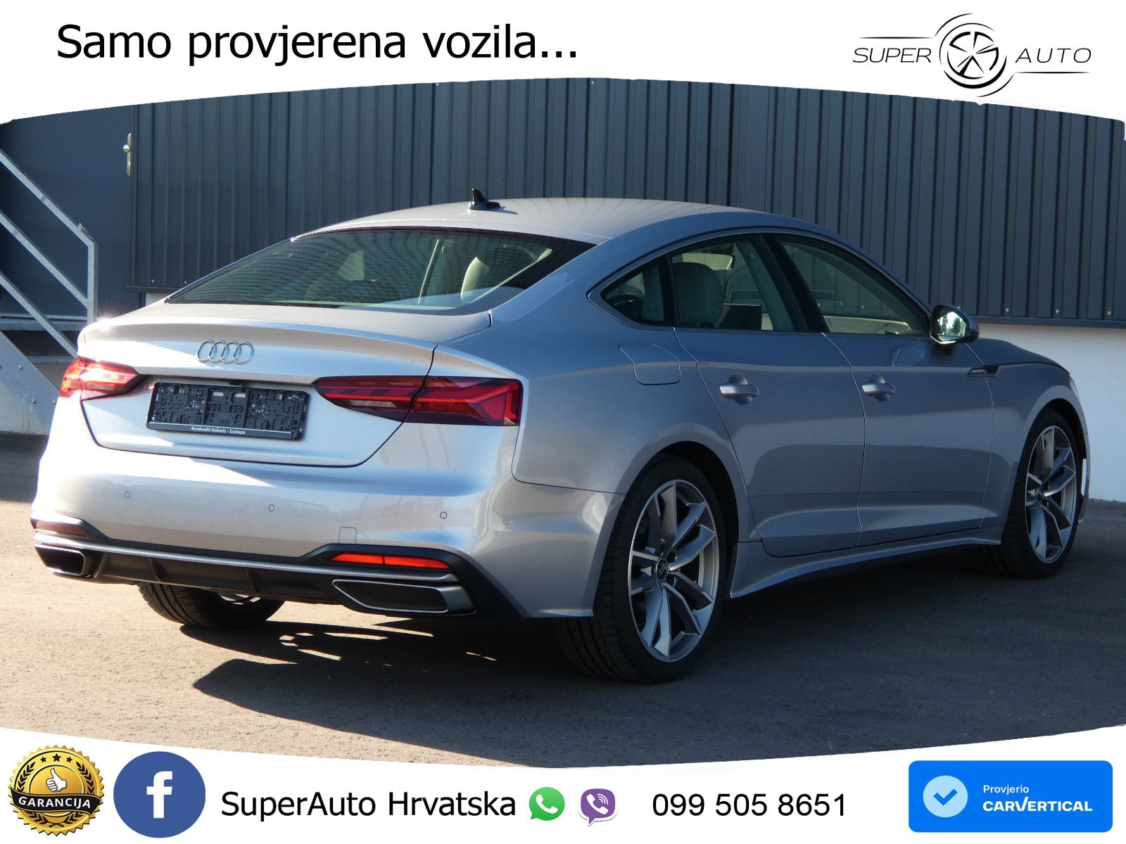 Audi A5 Sportback 40 TDI (204 KS) S tronic advanced