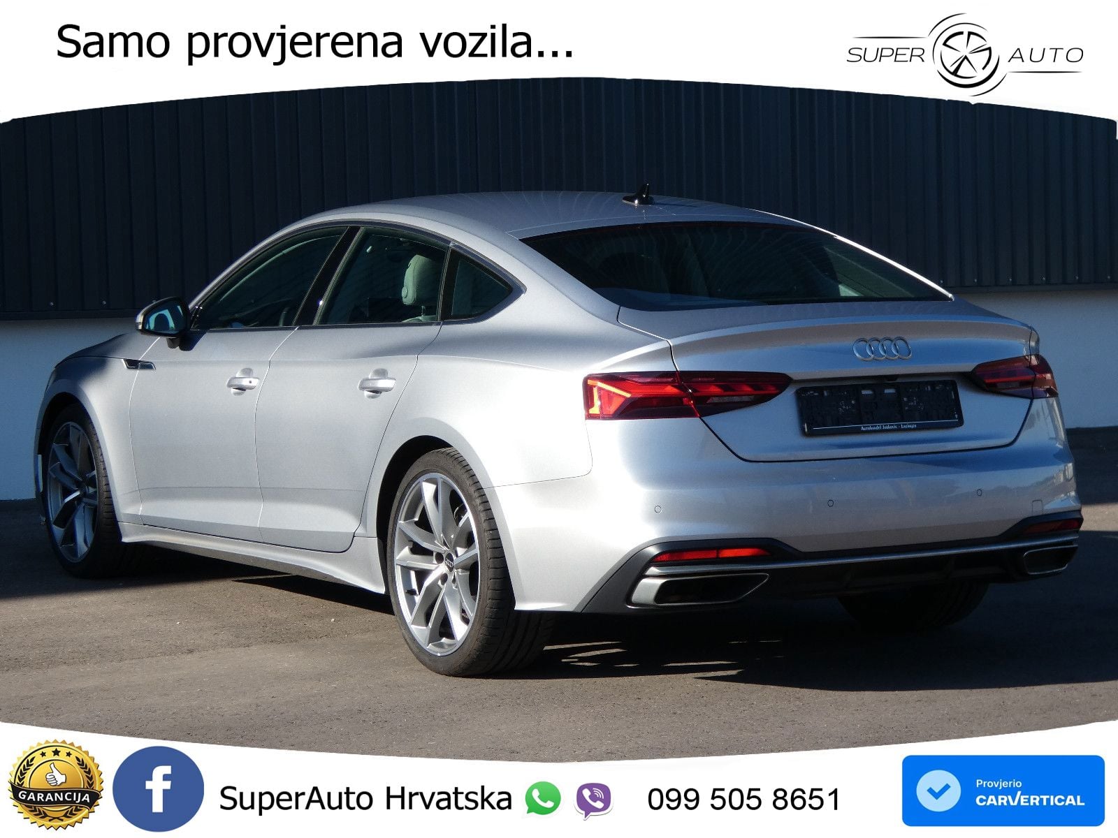 Audi A5 Sportback 40 TDI (204 KS) S tronic advanced