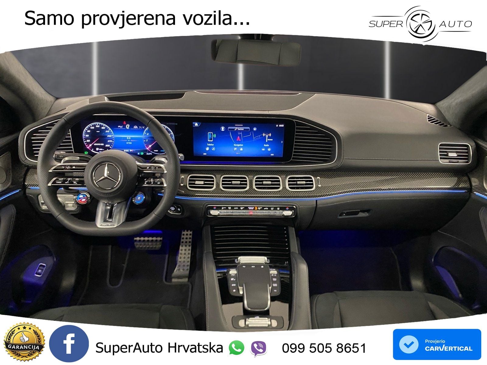 Mercedes AMG GLE Coupe 63 S V8 (612 KS) EQ Boost 4MATIC+ AMG SPEEDSHIFT TCT 9G ACC+HEAD+4xGR SJED+360+PANO