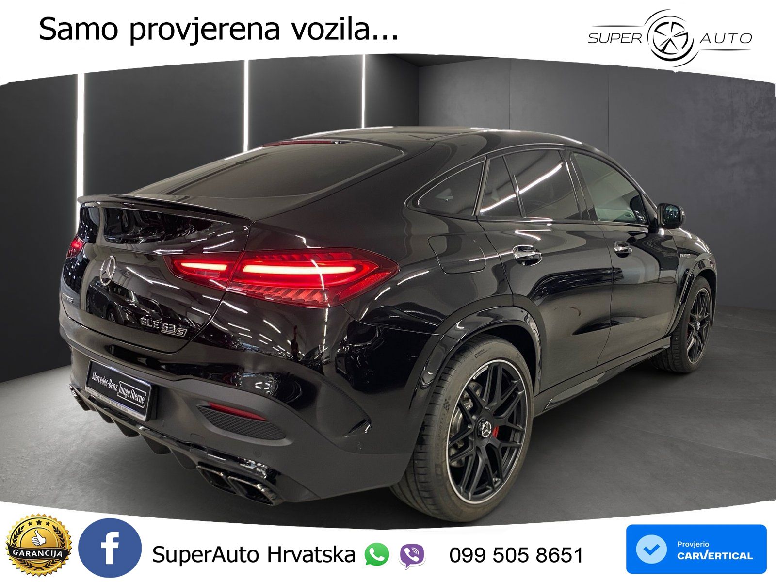 Mercedes AMG GLE Coupe 63 S V8 (612 KS) EQ Boost 4MATIC+ AMG SPEEDSHIFT TCT 9G ACC+HEAD+4xGR SJED+360+PANO