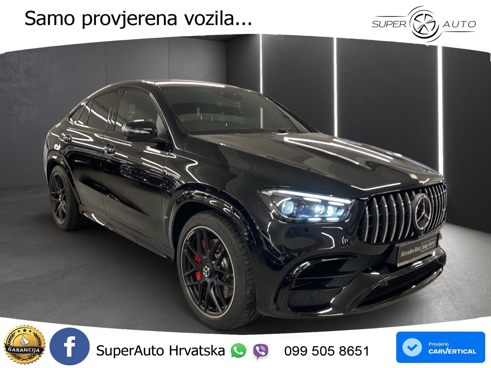 Mercedes AMG GLE Coupe 63 S V8 (612 KS) EQ Boost 4MATIC+ AMG SPEEDSHIFT TCT 9G ACC+HEAD+4xGR SJED+360+PANO