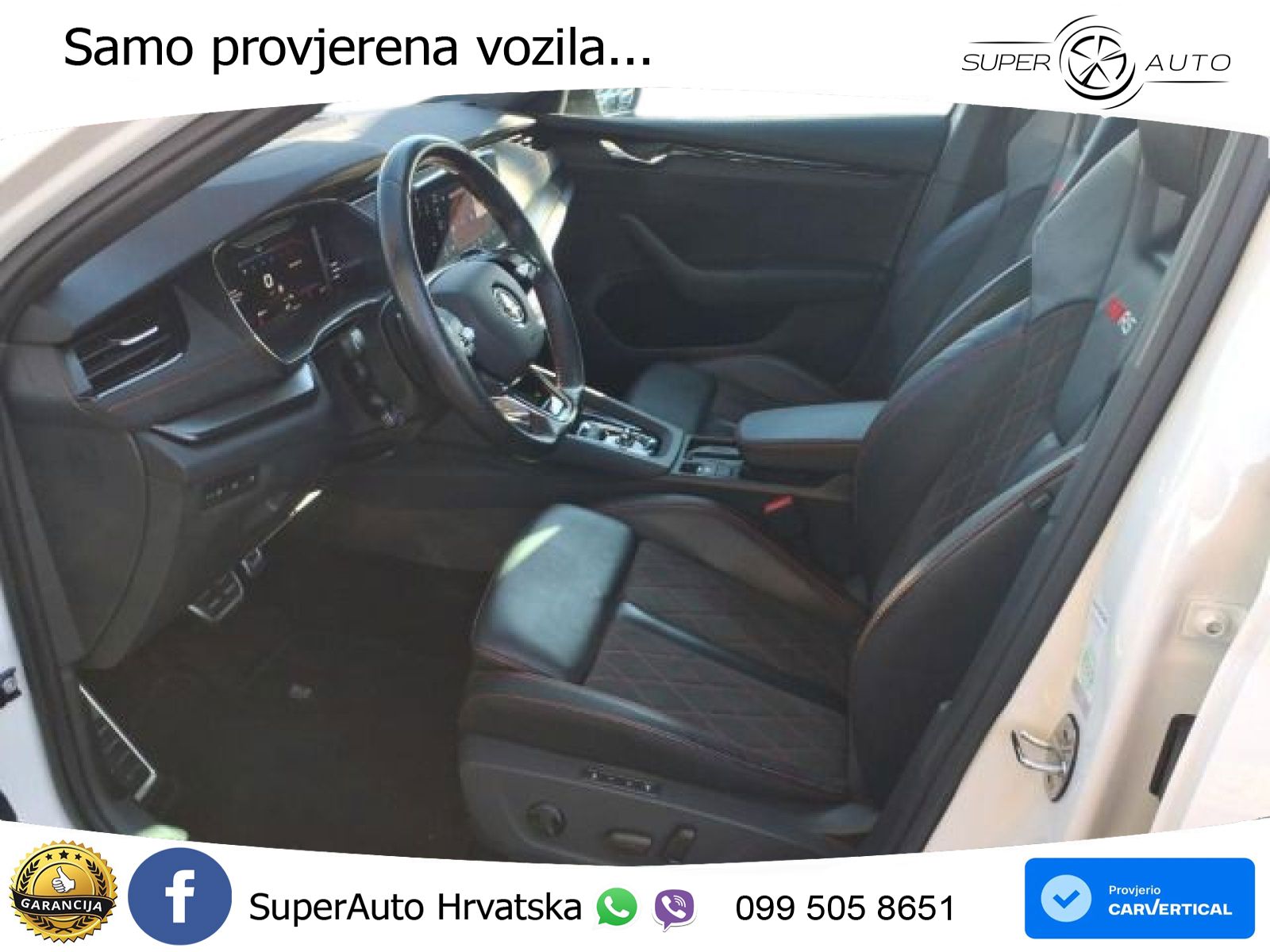 Škoda Octavia Combi RS 2.0 TDI (200 KS) DSG LED+GR SJED+ACC