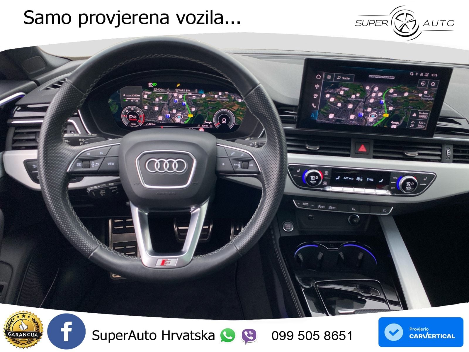 Audi A5 Sportback 40 TDI (204 KS) quattro S tronic S line MATRIX+GR SJED+KAM