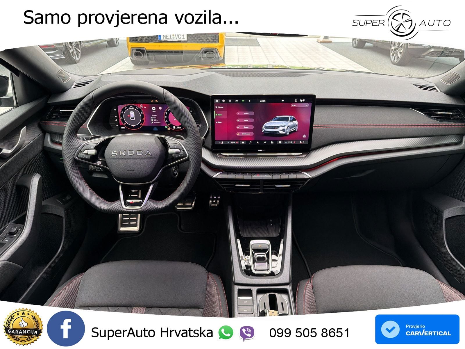 Škoda Octavia Combi RS 2.0 TSI (265 KS) DSG MATRIX+GR SJED+KAM