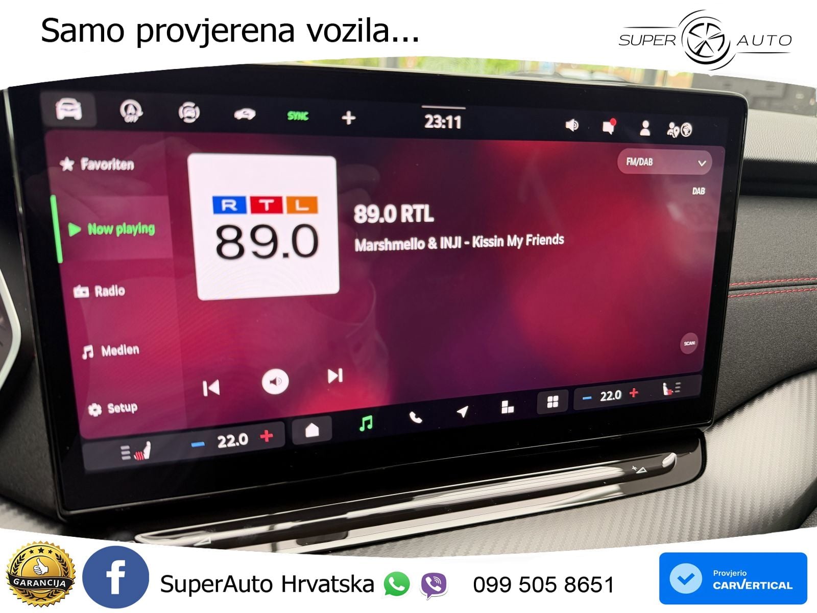 Škoda Octavia Combi RS 2.0 TSI (265 KS) DSG MATRIX+GR SJED+KAM
