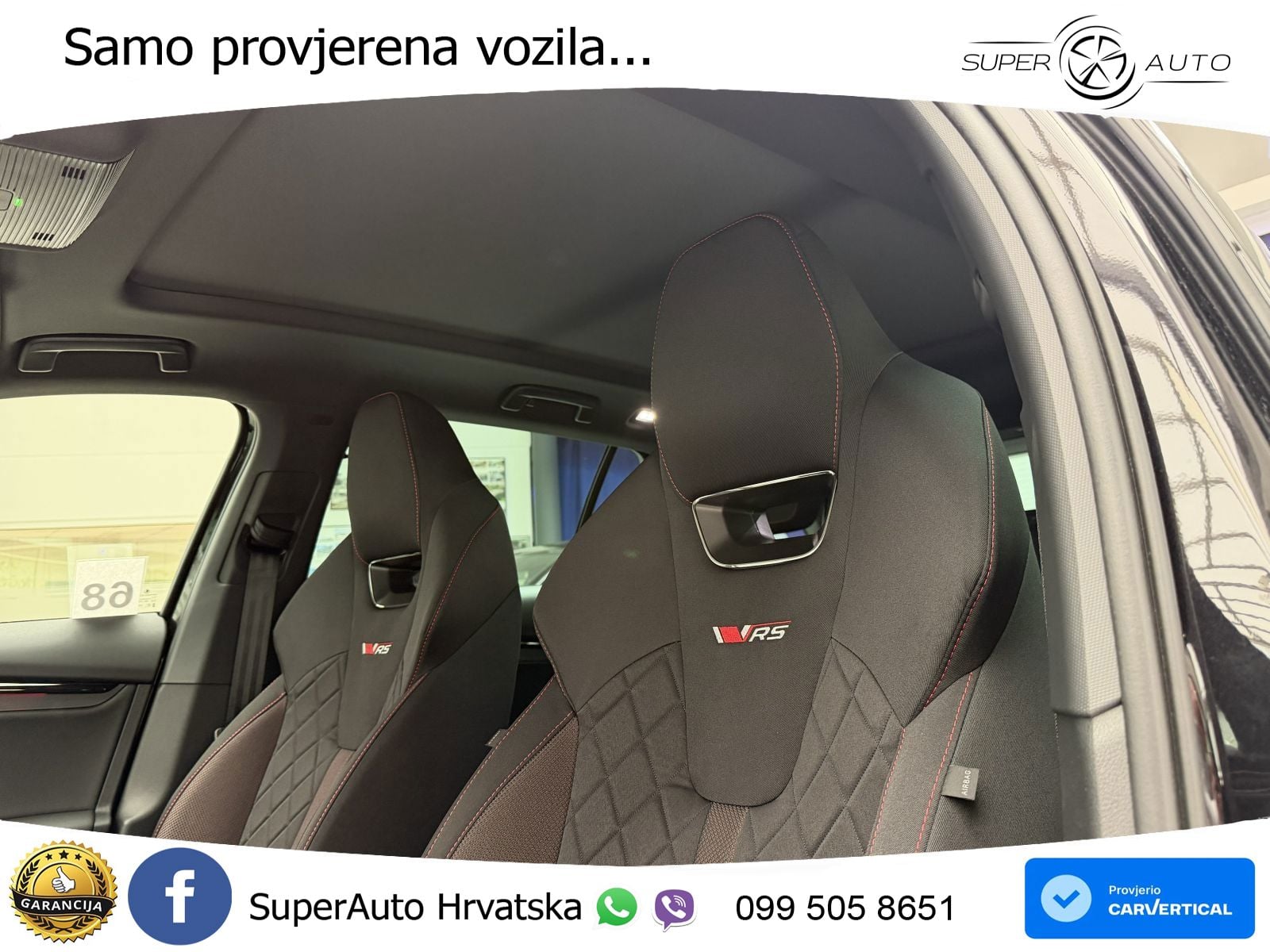 Škoda Octavia Combi RS 2.0 TSI (265 KS) DSG MATRIX+GR SJED+KAM