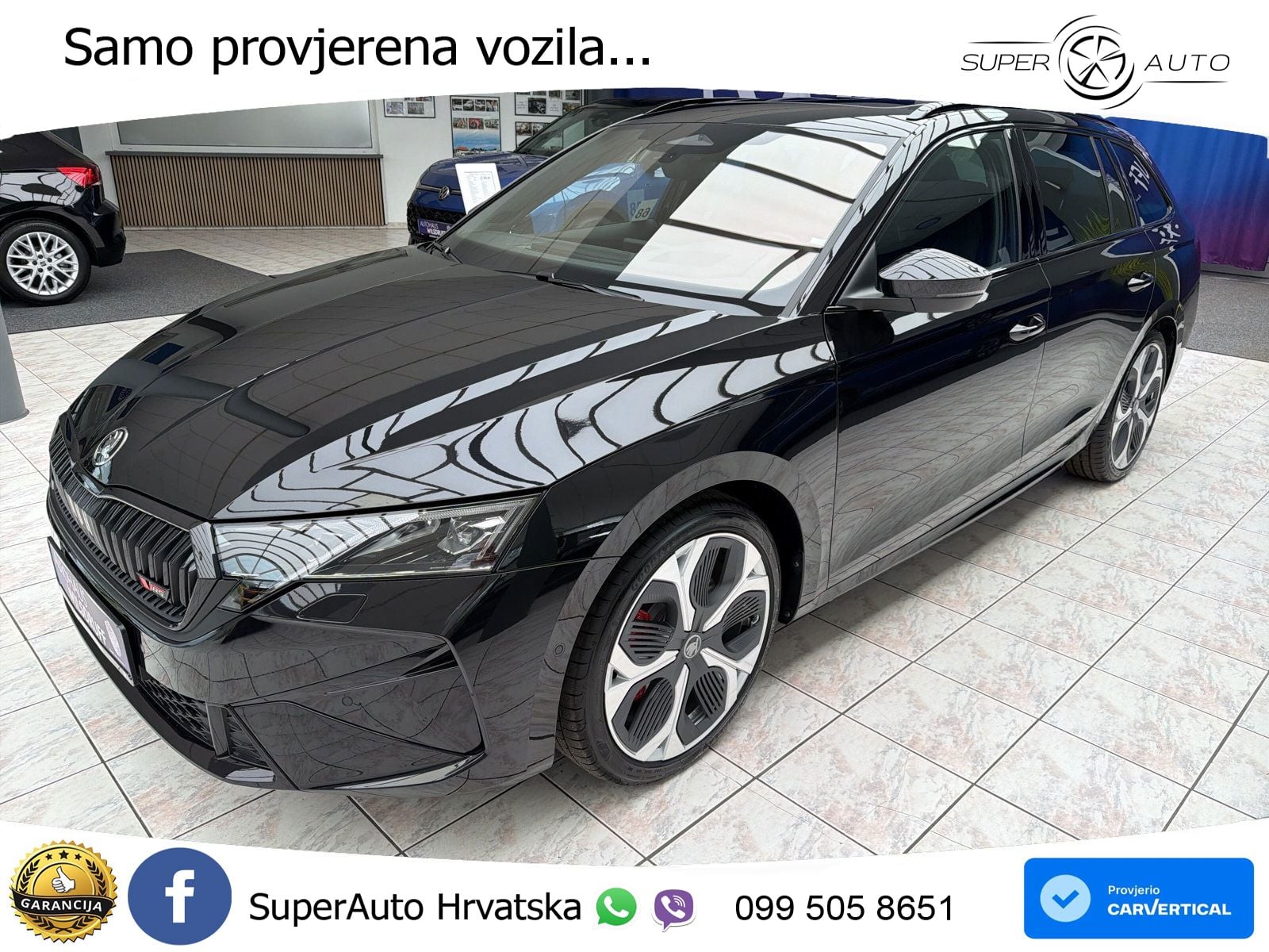 Škoda Octavia Combi RS 2.0 TSI (265 KS) DSG MATRIX+GR SJED+KAM