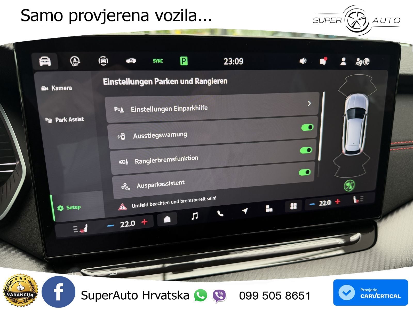 Škoda Octavia Combi RS 2.0 TSI (265 KS) DSG MATRIX+GR SJED+KAM