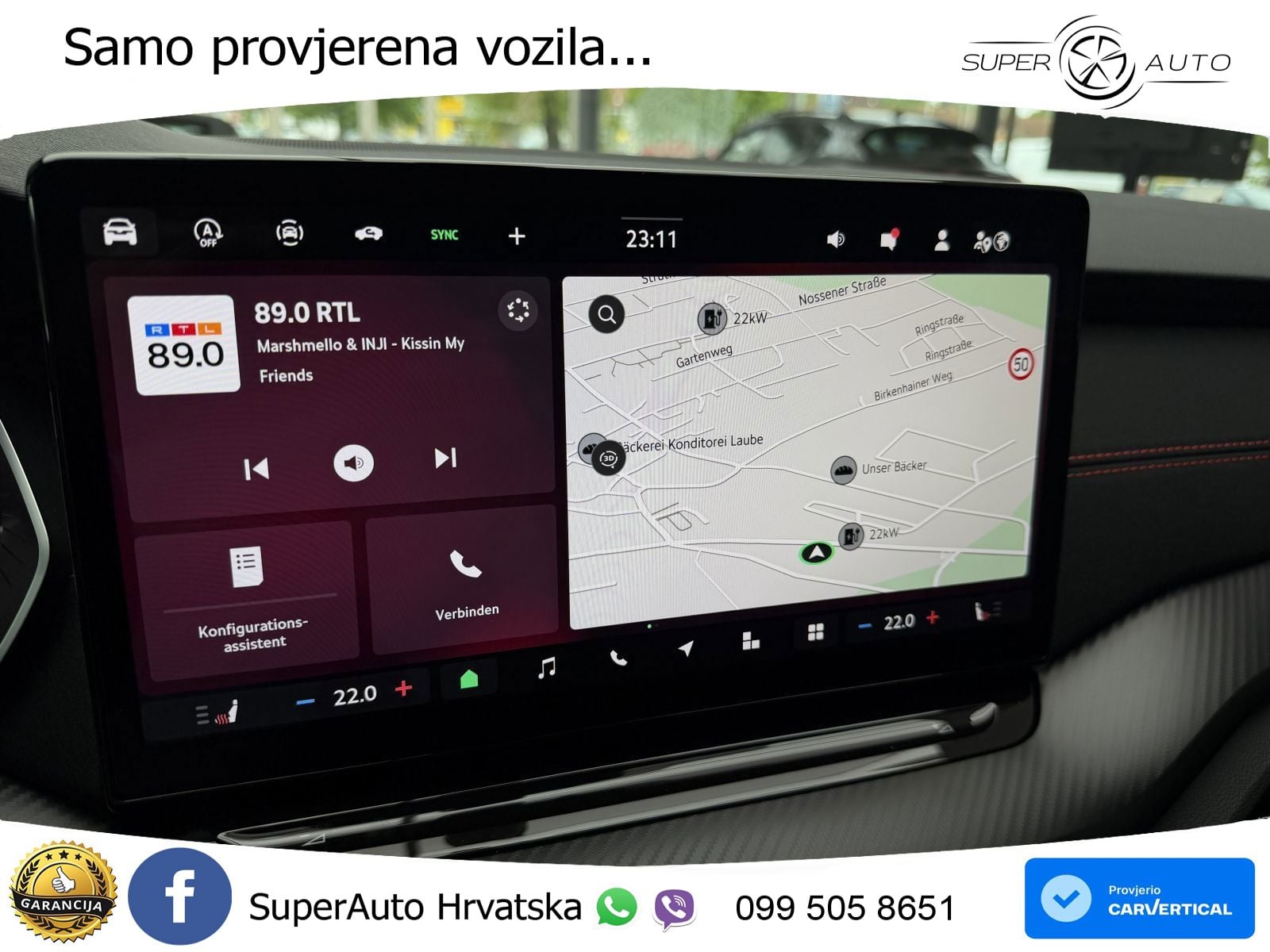 Škoda Octavia Combi RS 2.0 TSI (265 KS) DSG MATRIX+GR SJED+KAM