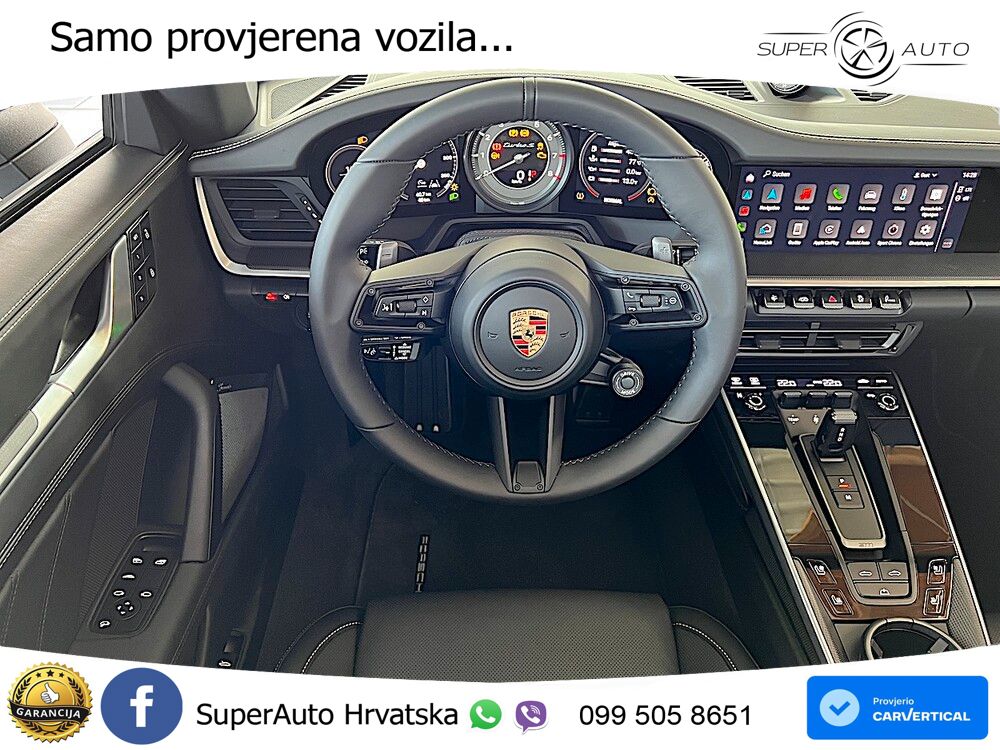 Porsche 911 Turbo S Cabriolet 3.8 (650 KS) PDK LED+GR SJED+ACC